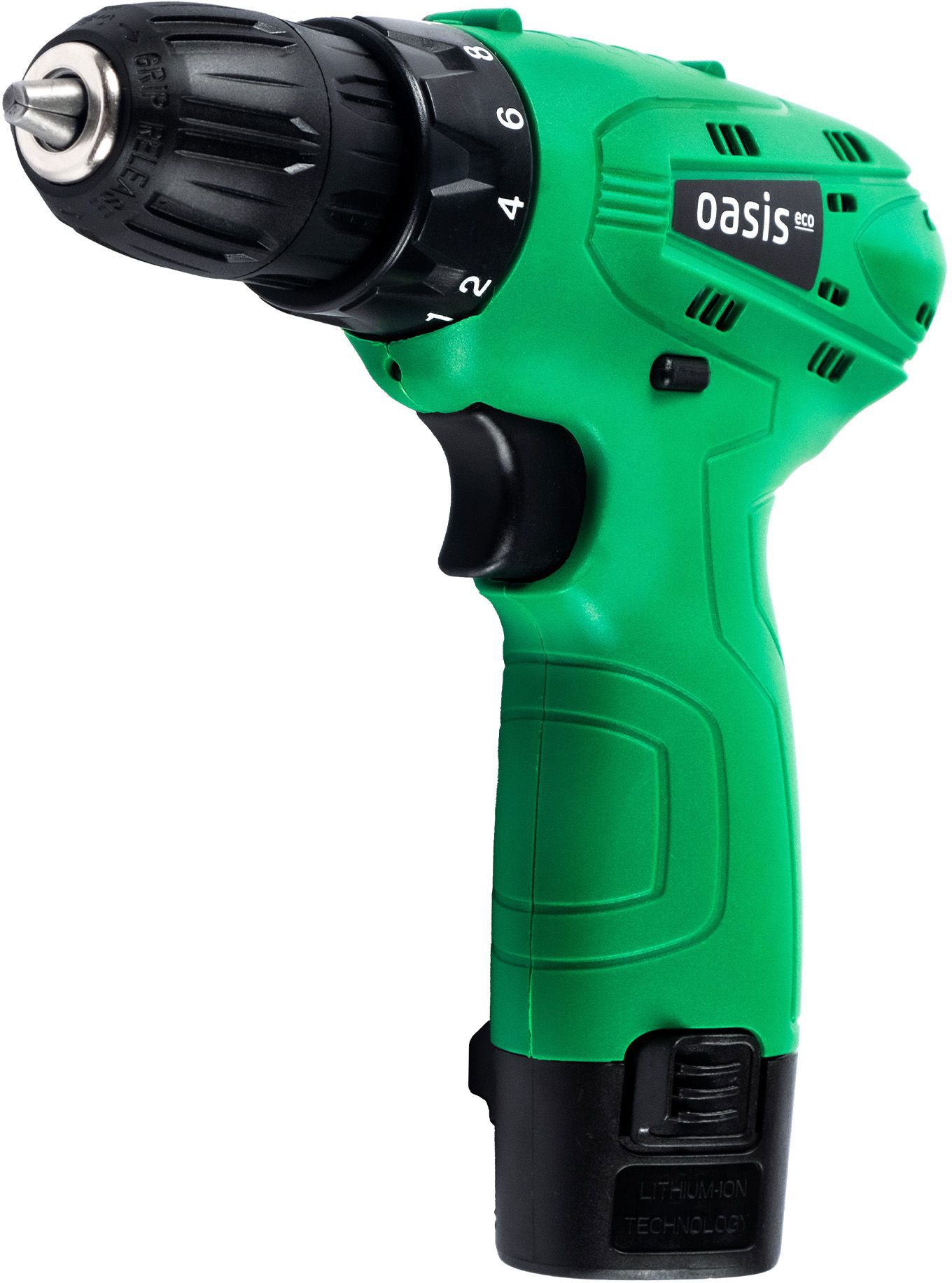 Изображение товара Аккумуляторная дрель-шуруповерт Oasis Eco AS-12V 12 В Li-Ion легкий и компактный для дома