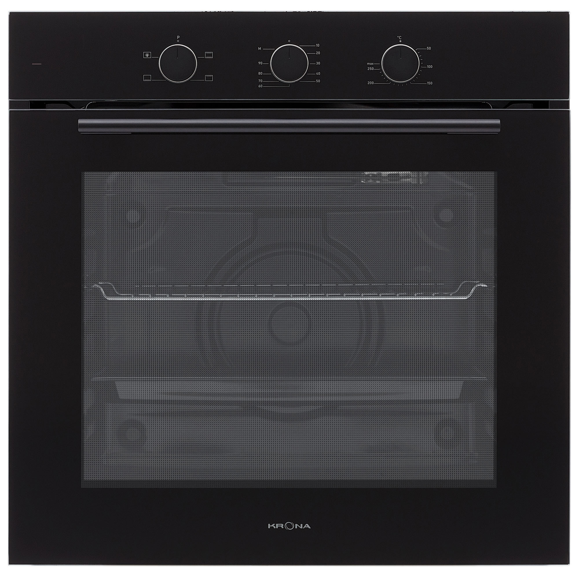 Изображение товара Электрический духовой шкаф Krona Element 60 BL/BL 59.5x59.5x56.7 см цвет черный