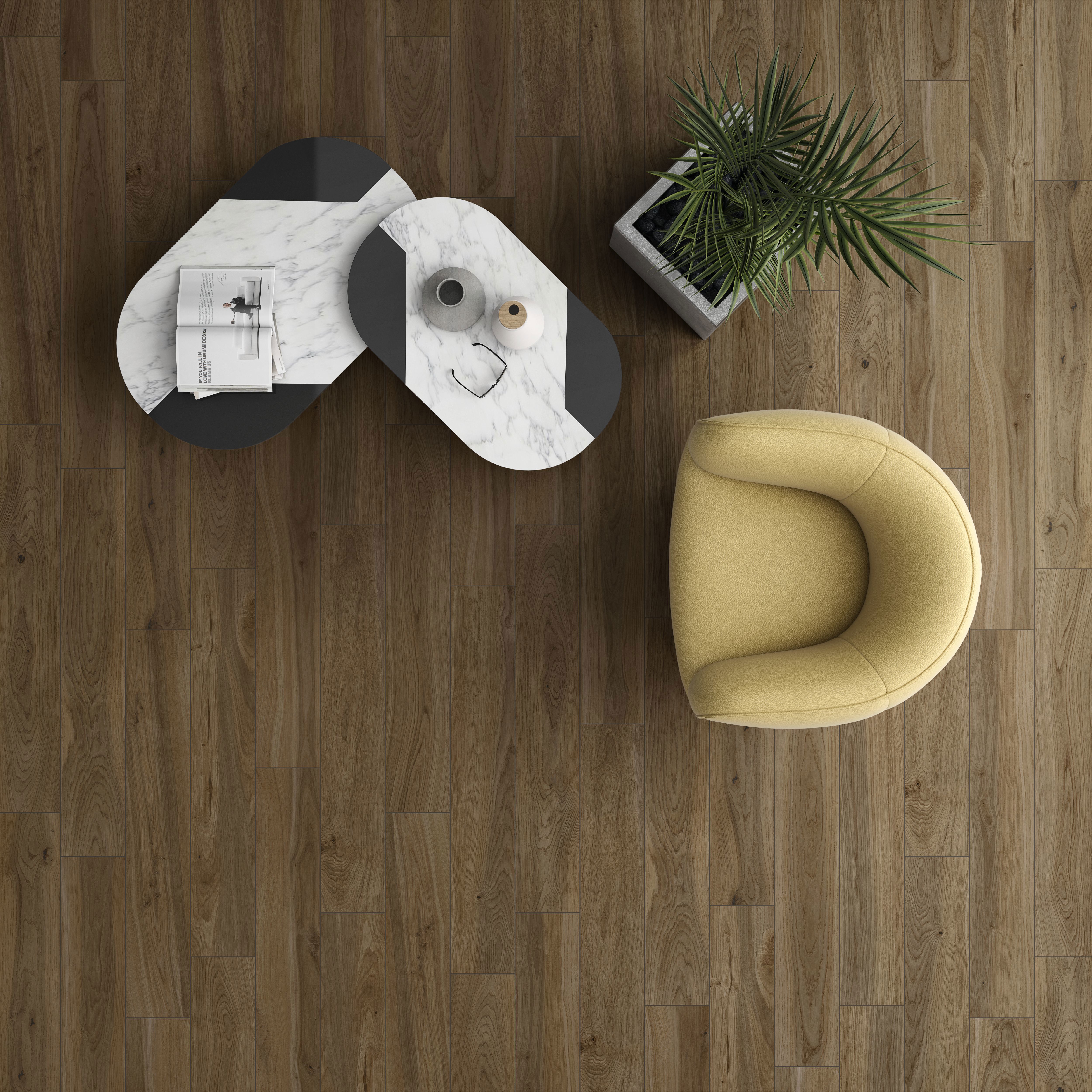 Изображение товара Керамогранит Prissmacer Miro Natura 19.5x120 см с древесным эффектом