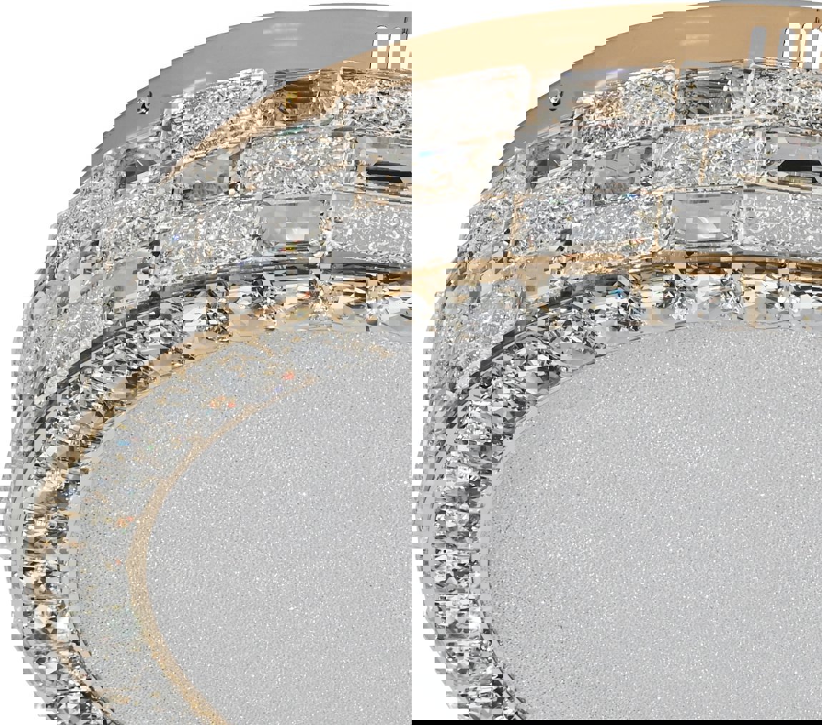 Изображение товара Настенно-потолочный светодиодный светильник Gabbana Stilfort 80W золото с пультом