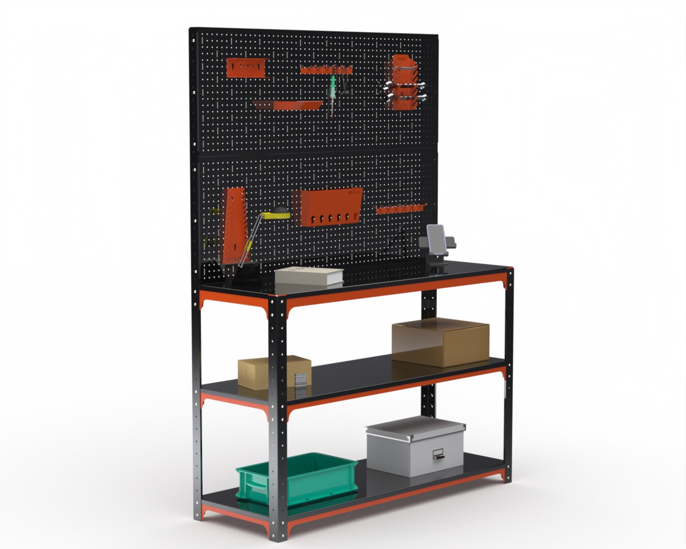 Изображение товара Стол-верстак Metalex KIT 204697 950x1600 мм до 260 кг