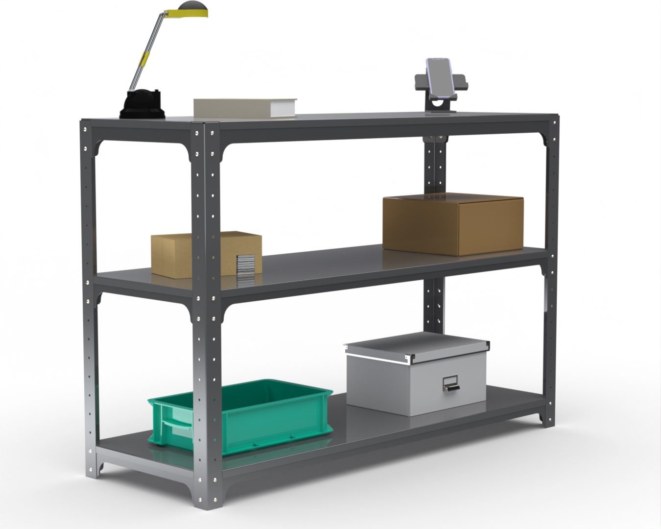 Изображение товара Верстак столярный Metalex Kit 1600x400x950 мм, груз 260 кг, Россия