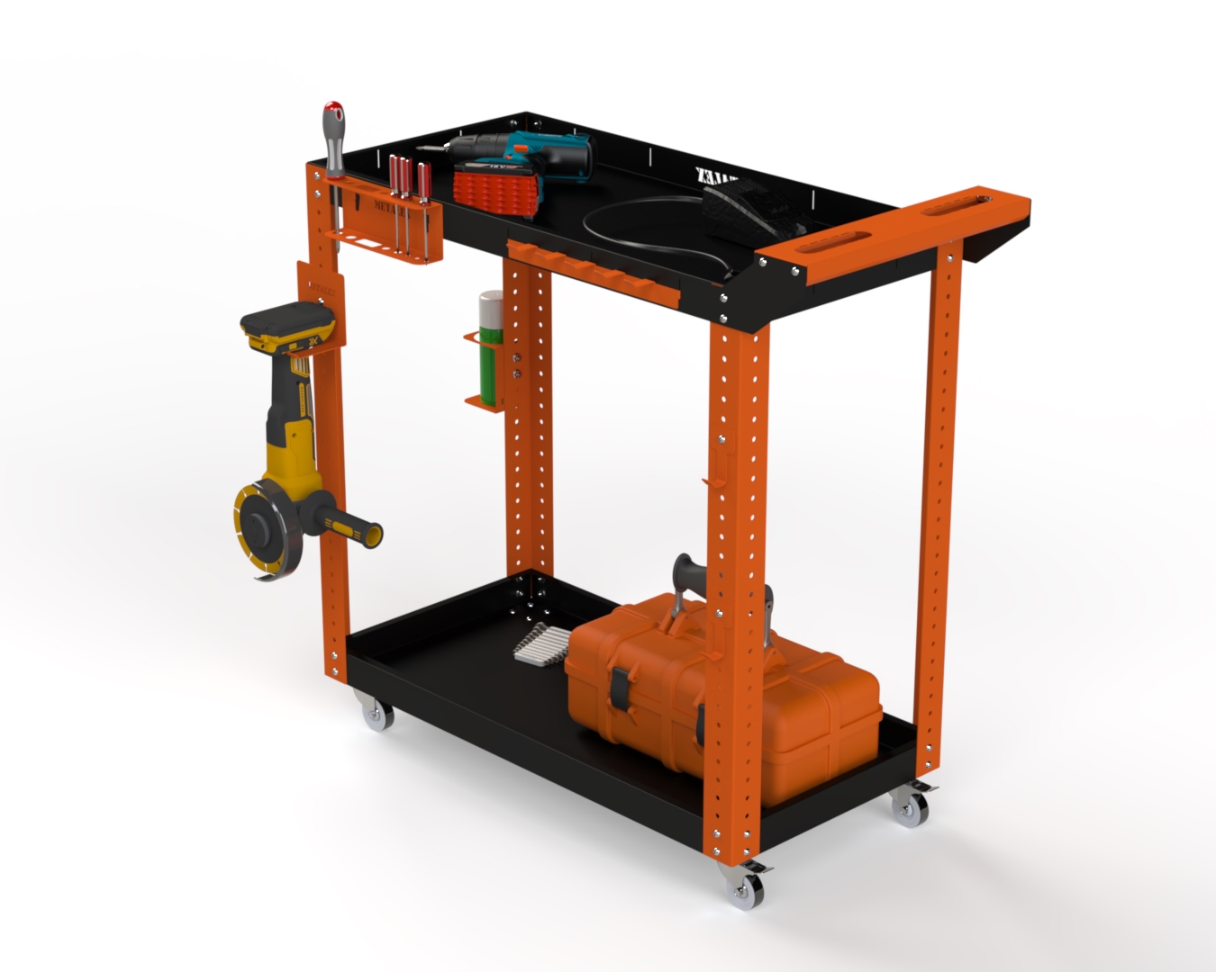 Изображение товара Тележка инструментальная Metalex Тип 1 118011 700x400x800 мм Россия