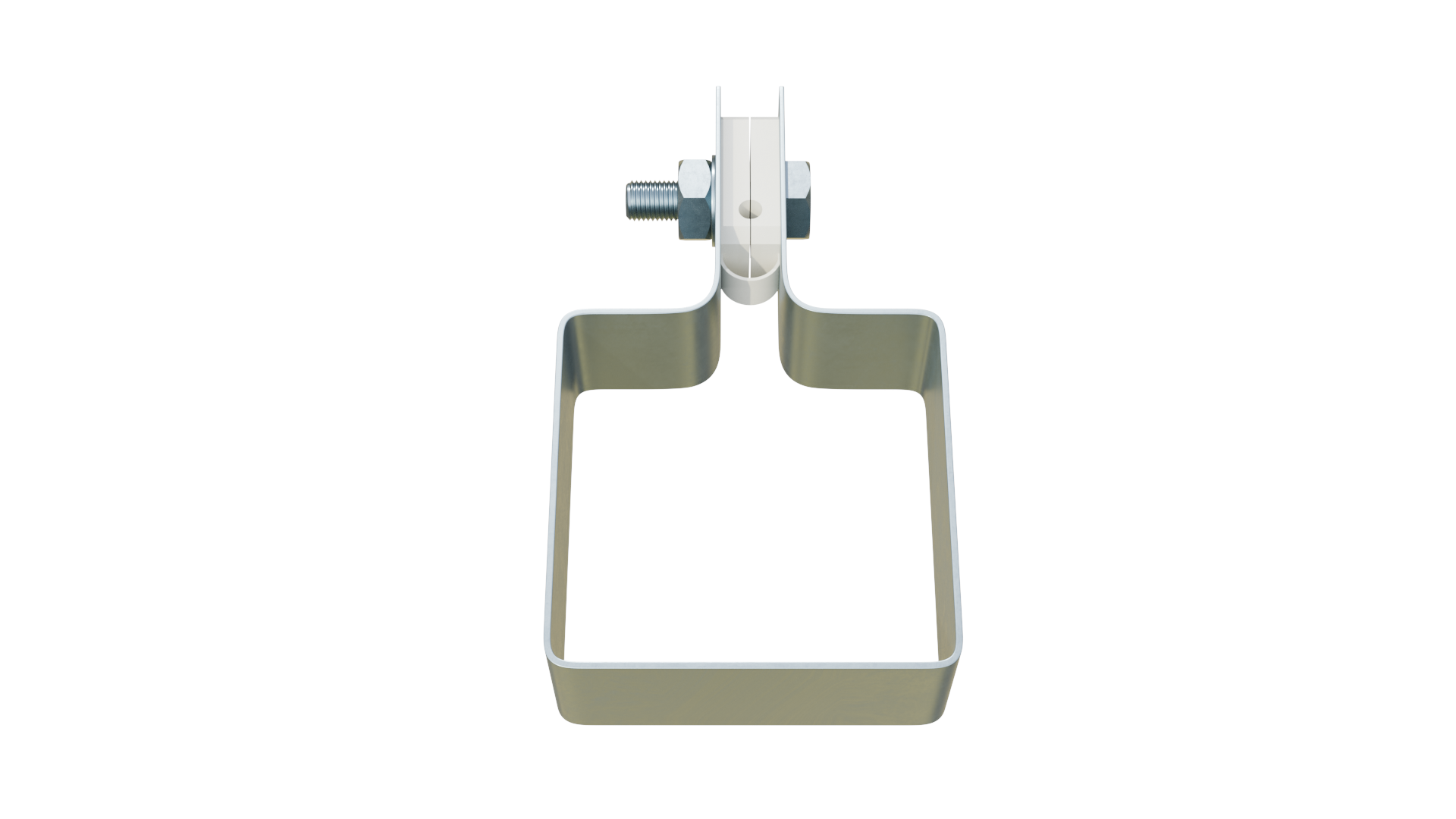 Изображение товара Хомут обжимной Ювента 60x60 с вкладышем цинк - 30 шт