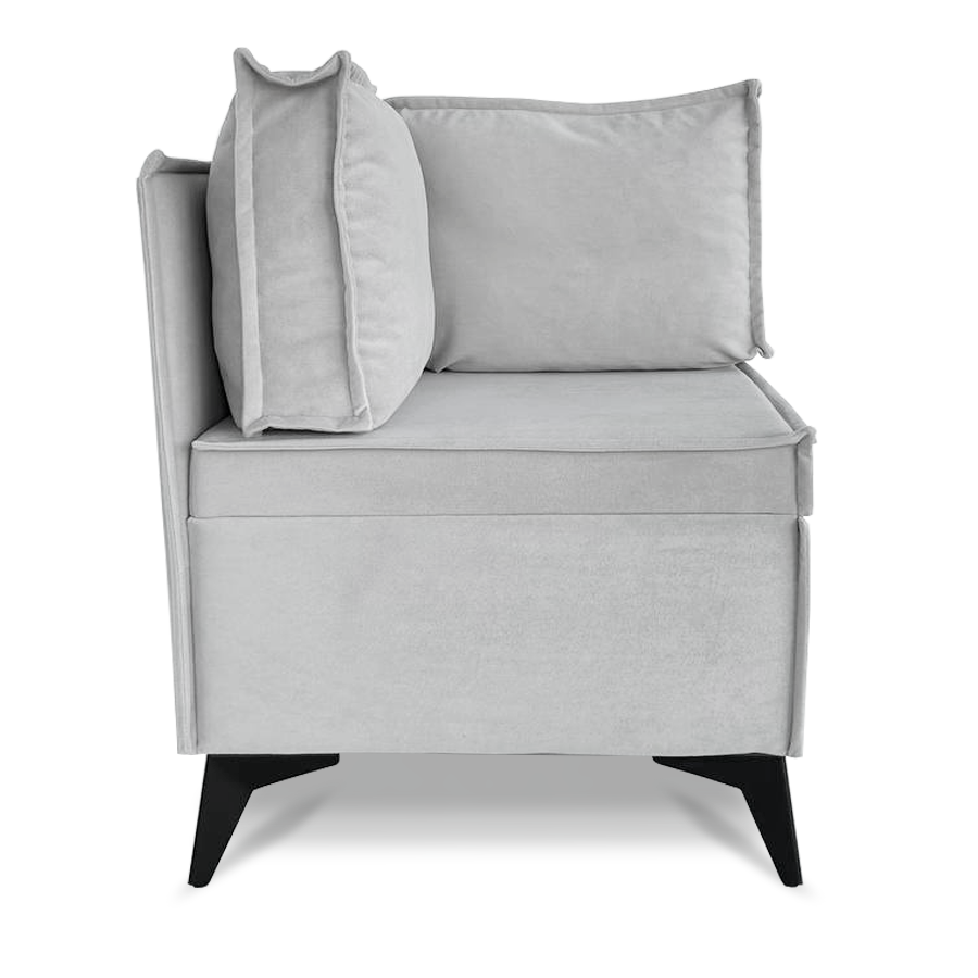 Изображение товара Кресло угловое EL TODO Вентура светло-серый Vivaldi 58x82x58 см