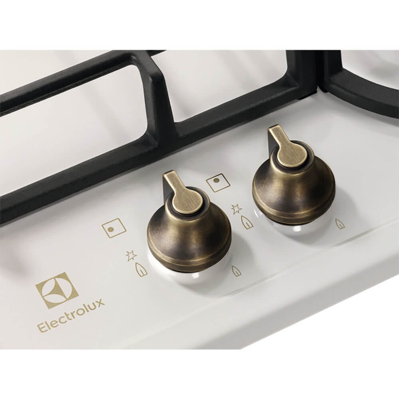 Изображение товара Газовая варочная панель Electrolux EGH6343RON 59.5 см 4 конфорки цвет слоновая кость