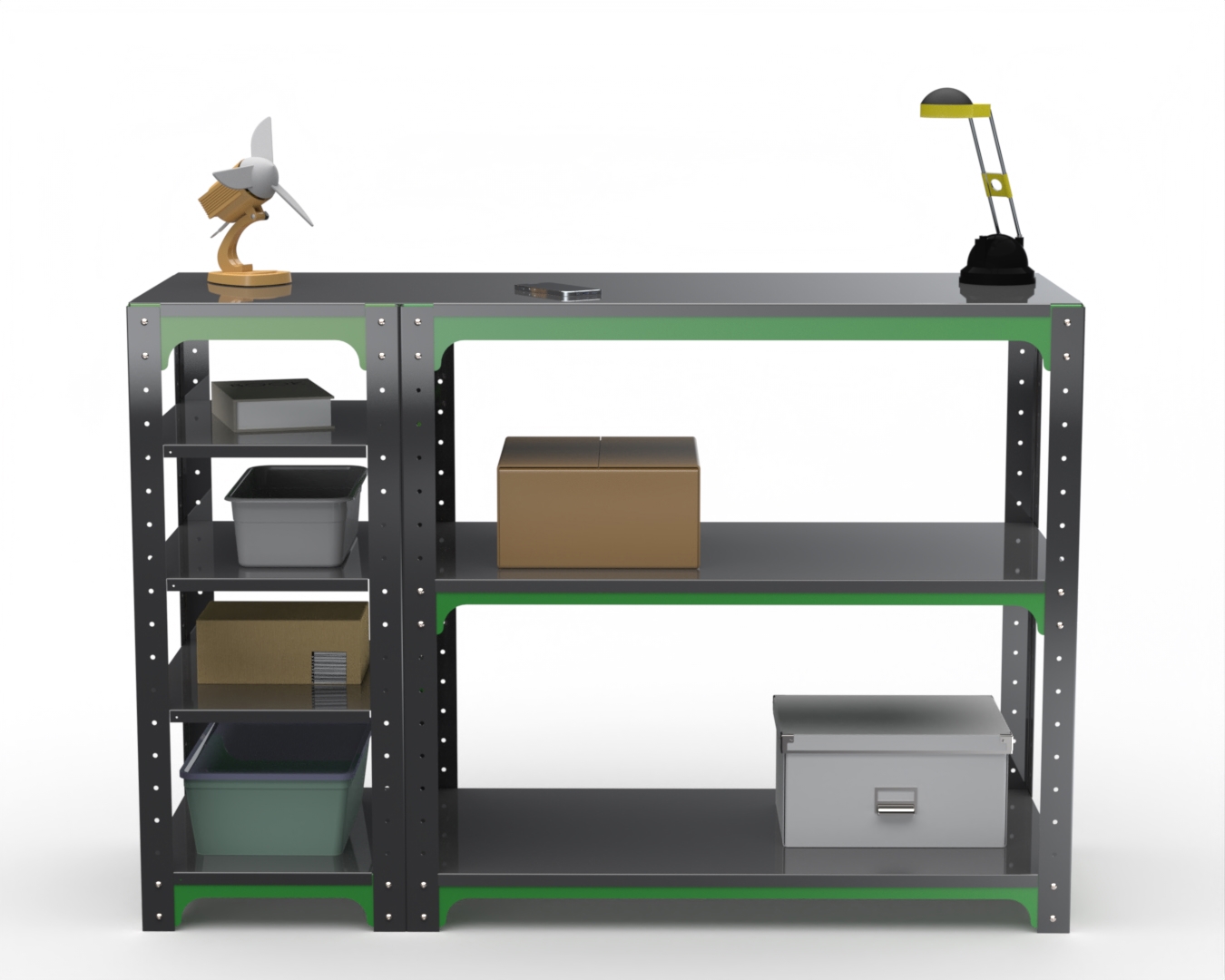 Изображение товара Стол-верстак Metalex Kit 204068 с максимальной нагрузкой 260 кг