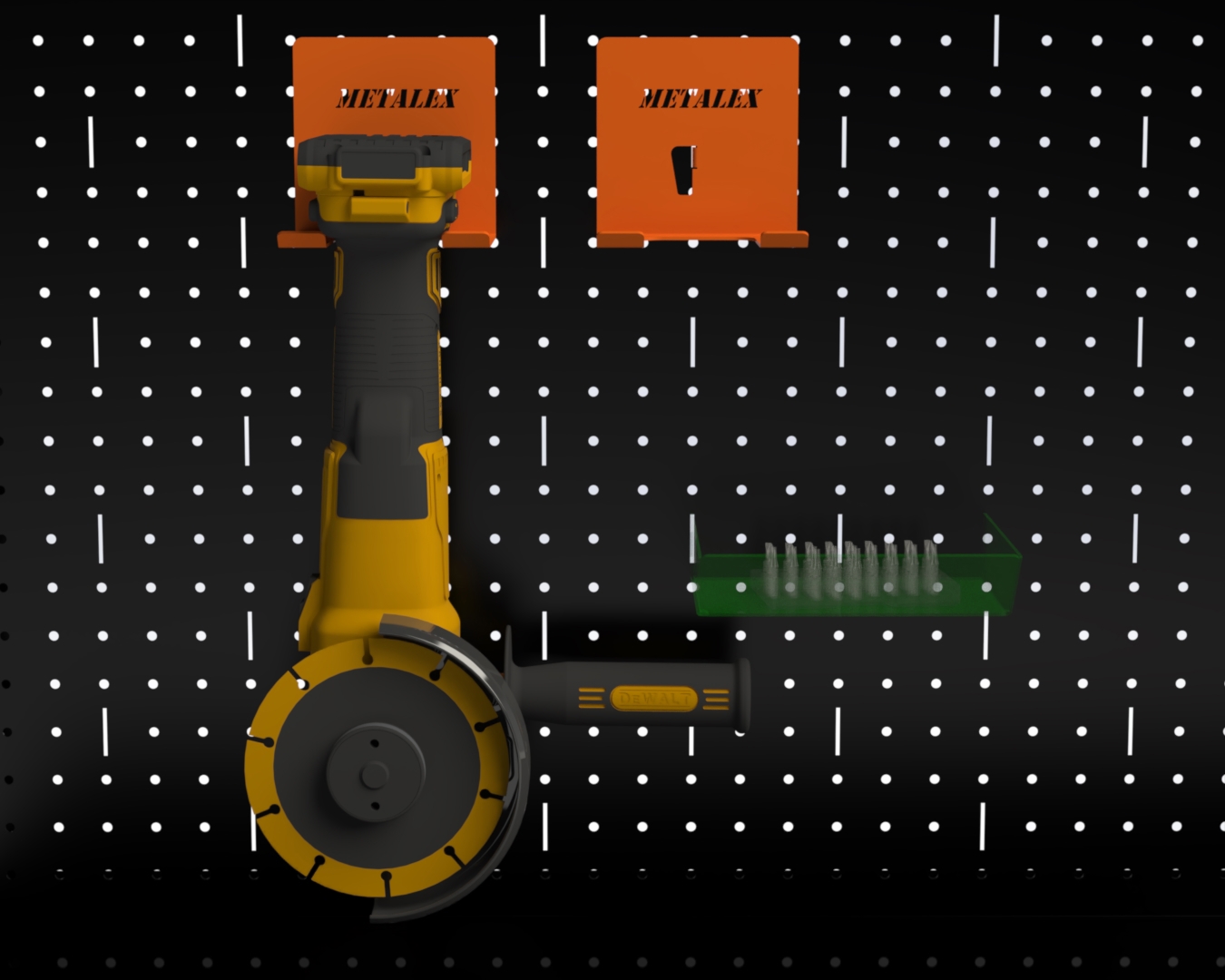 Изображение товара Держатель для инструмента Metalex 113002 для аккумуляторных и электросварных инструментов