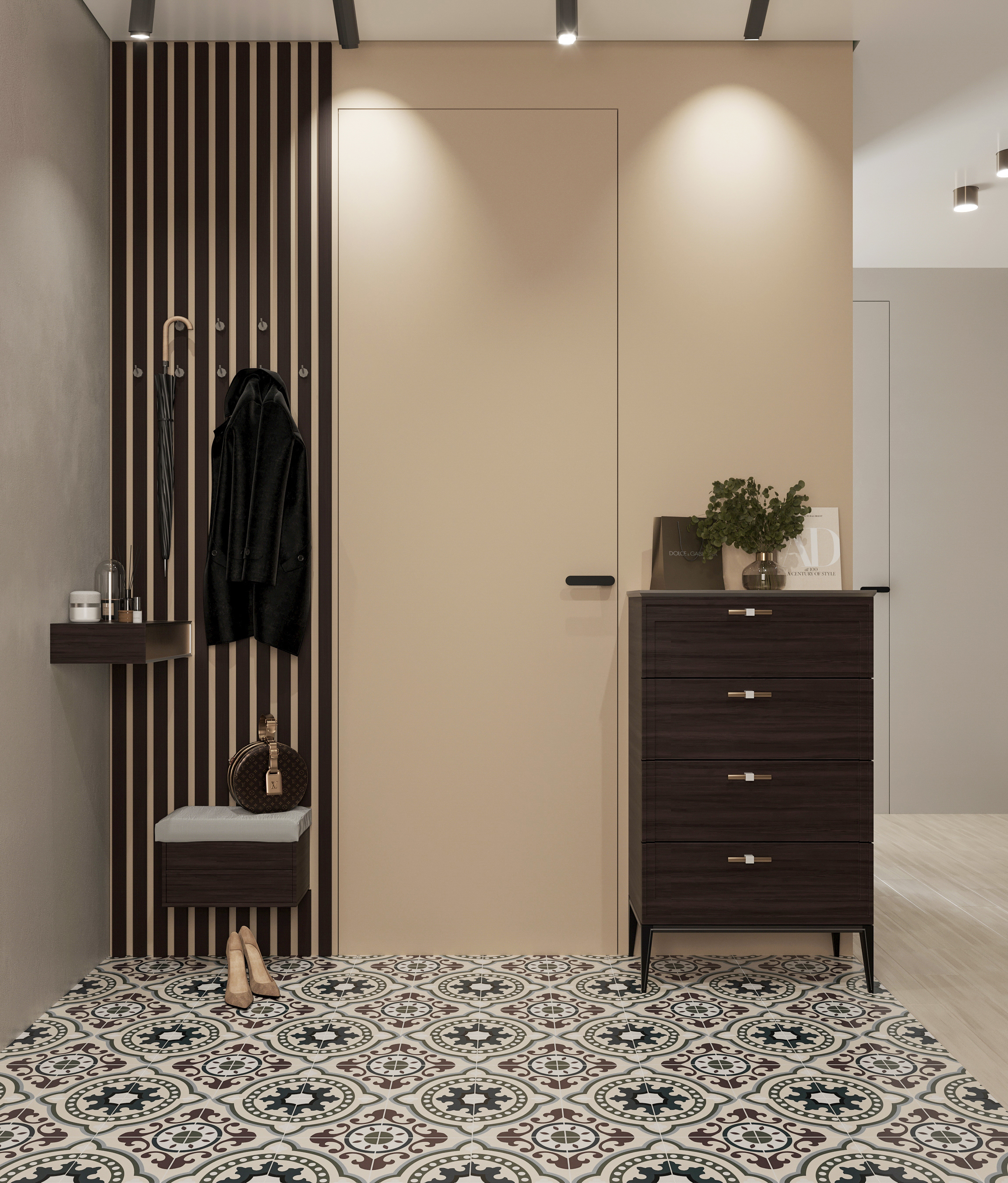 Изображение товара Керамогранит Decocer Siena Museo 20x20см цвет разноцветный