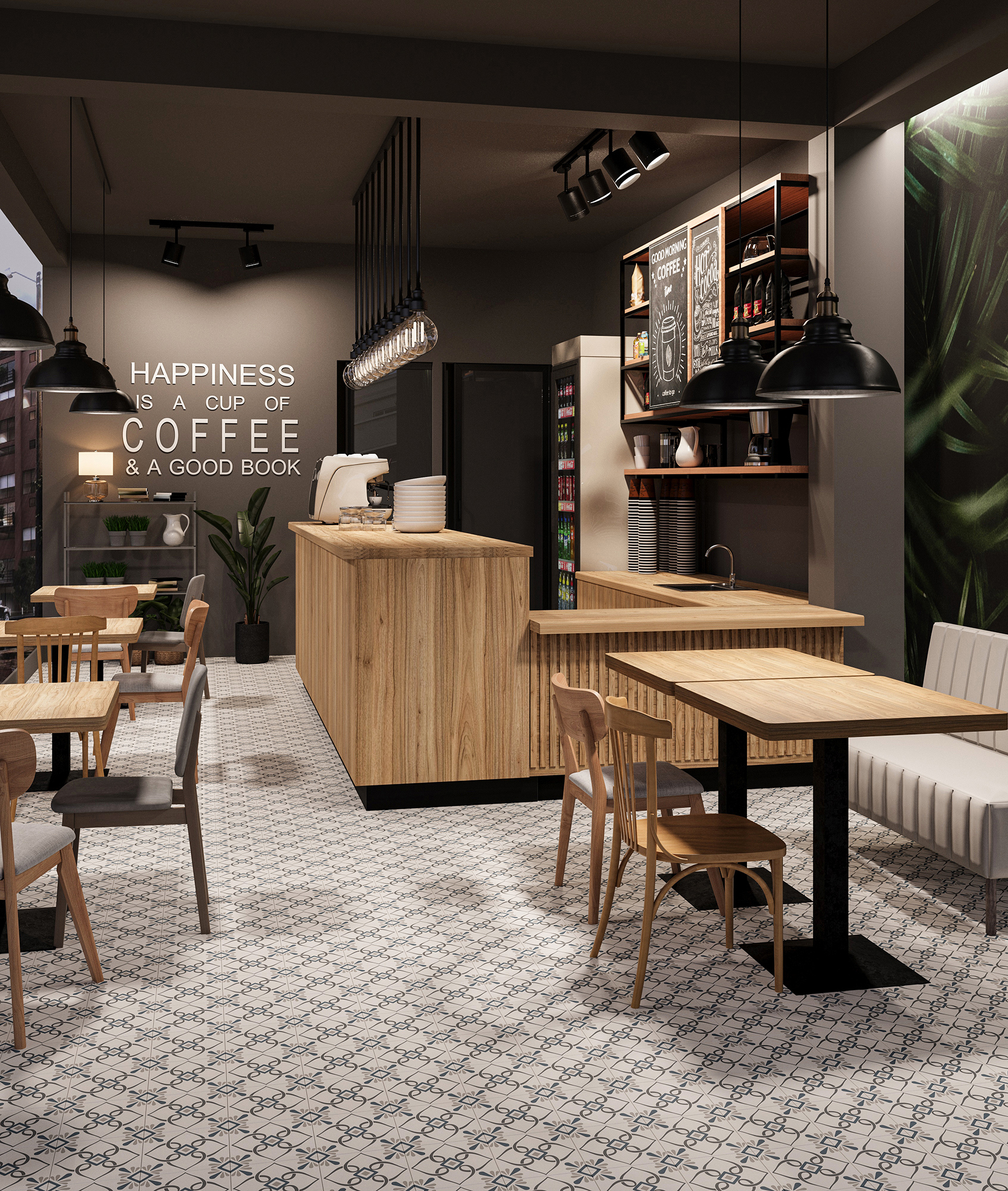 Изображение товара Керамогранит Decocer Siena Rustico 20x20 см разноцветный для пола и стен