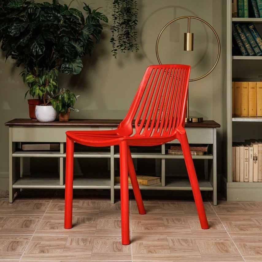 Изображение товара Стул Royal Family Nico 56x45x80 см красный 8 шт