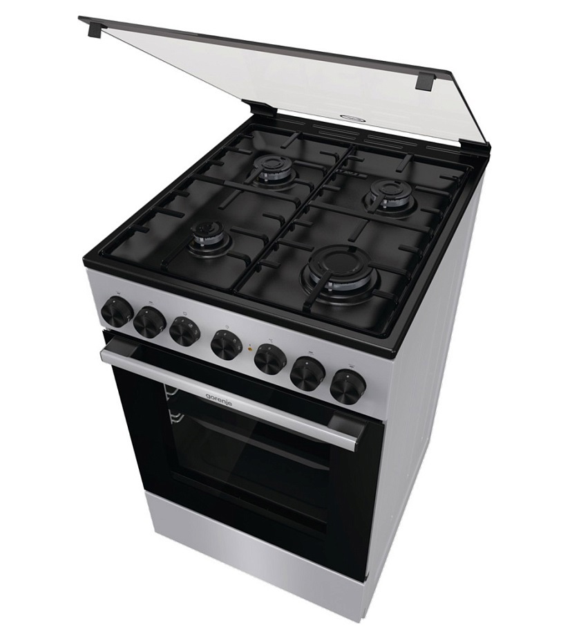 Изображение товара Газовая плита с духовкой Gorenje 740970 50.1x85.2x59.5 см цвет серый