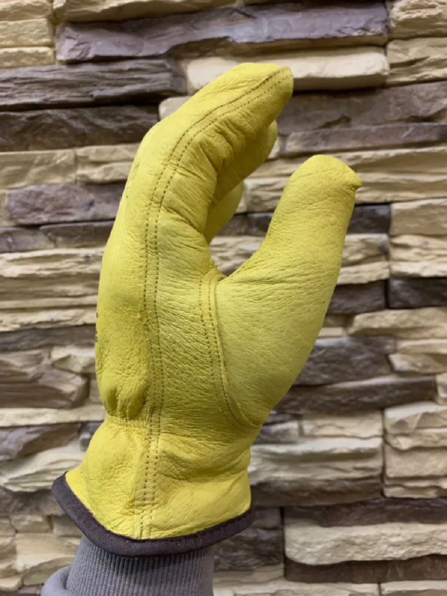 Изображение товара Перчатки кожаные Masterpro 9085-GLDW2-10-10 размер 10 / XL, утепленные, 10 пар