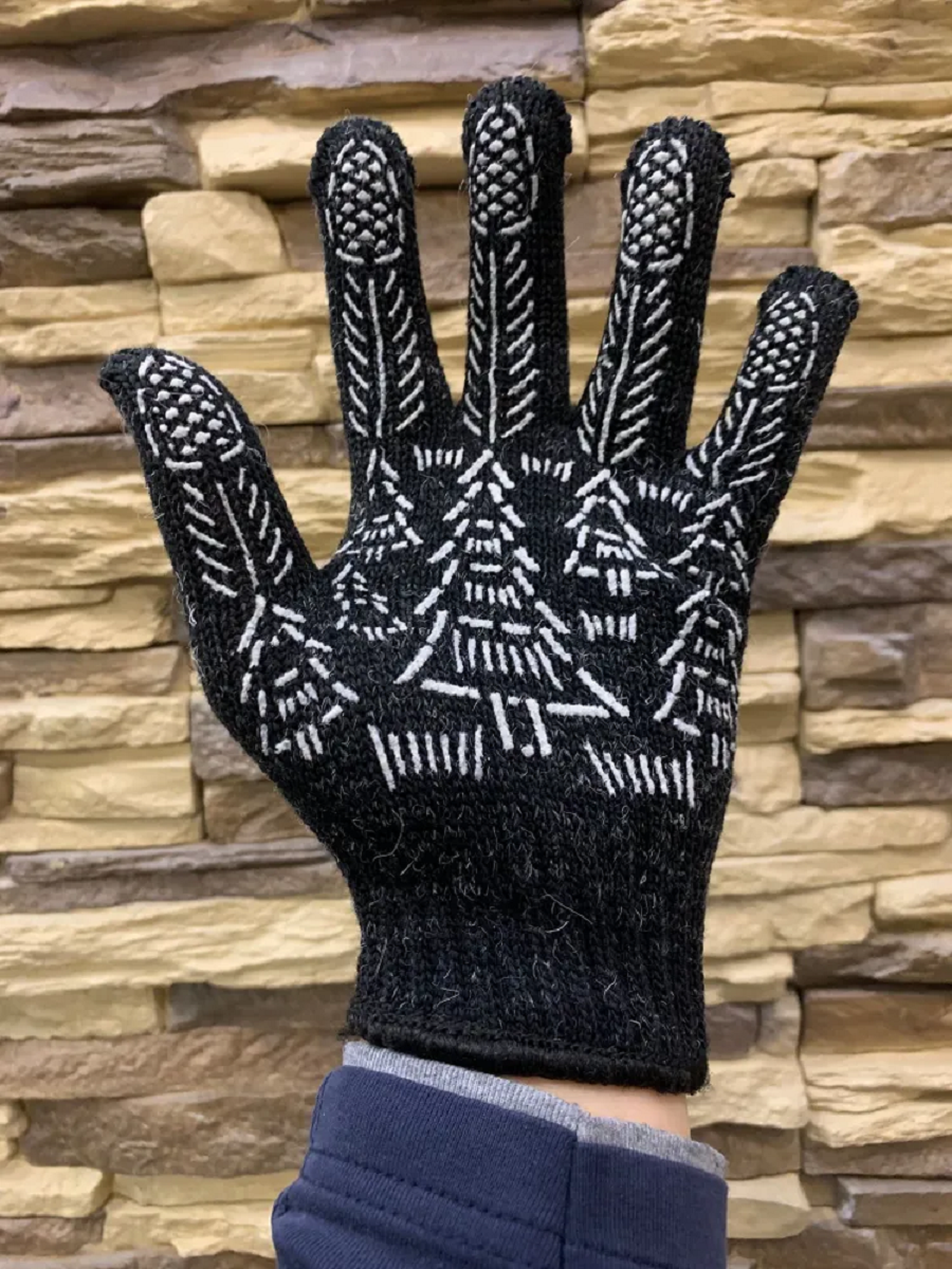 Изображение товара Полушерстяные утепленные перчатки Masterpro 7007-WINPVC-10 размер XL защищают руки от холода