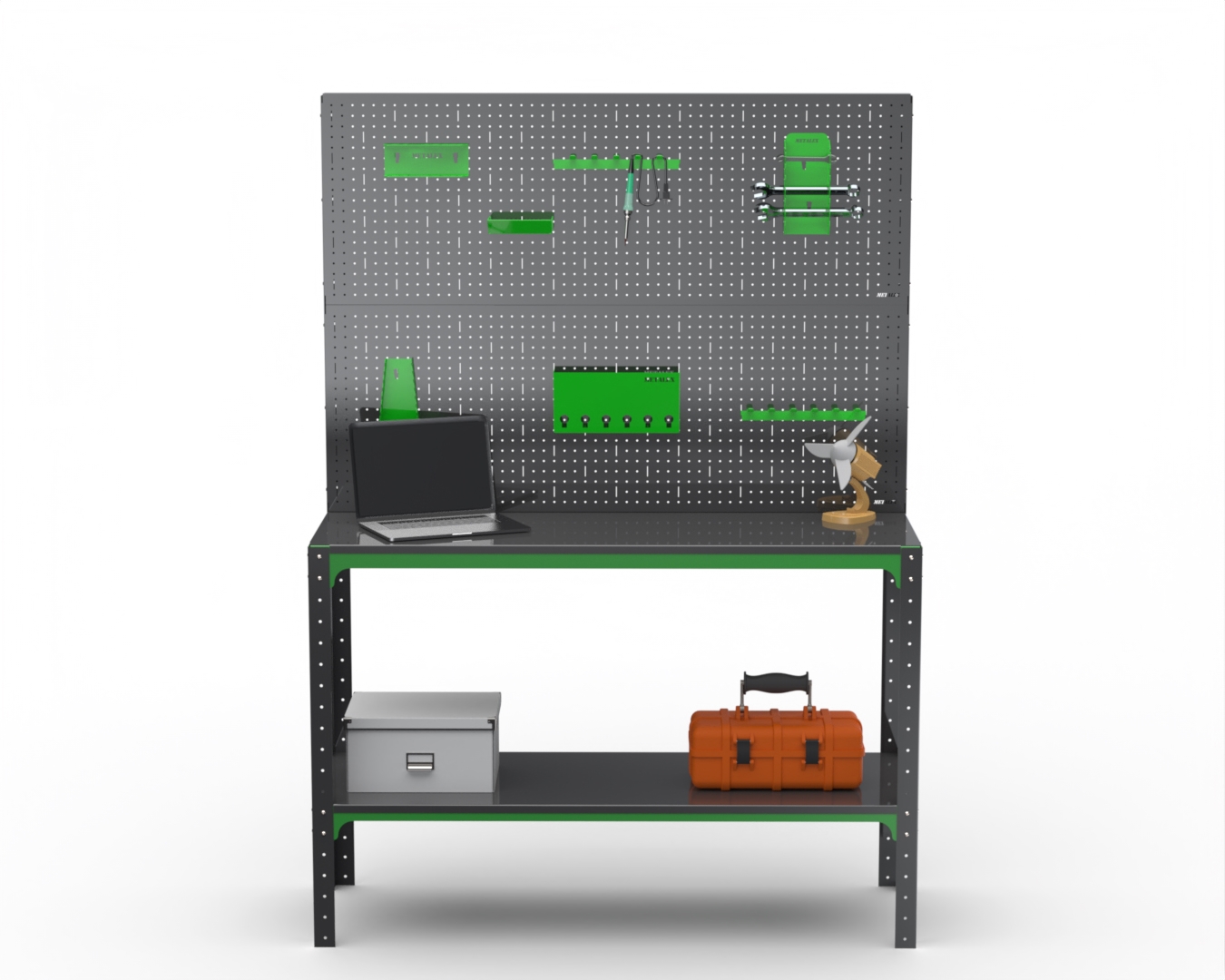 Изображение товара Стол-верстак Metalex Kit 204195 950x1500x400 мм, максимальная нагрузка до 260 кг