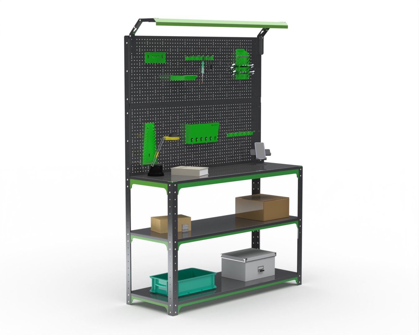 Изображение товара Стол-верстак METALLEX Kit 204371 950x1400x500 мм надежная рабочая станция