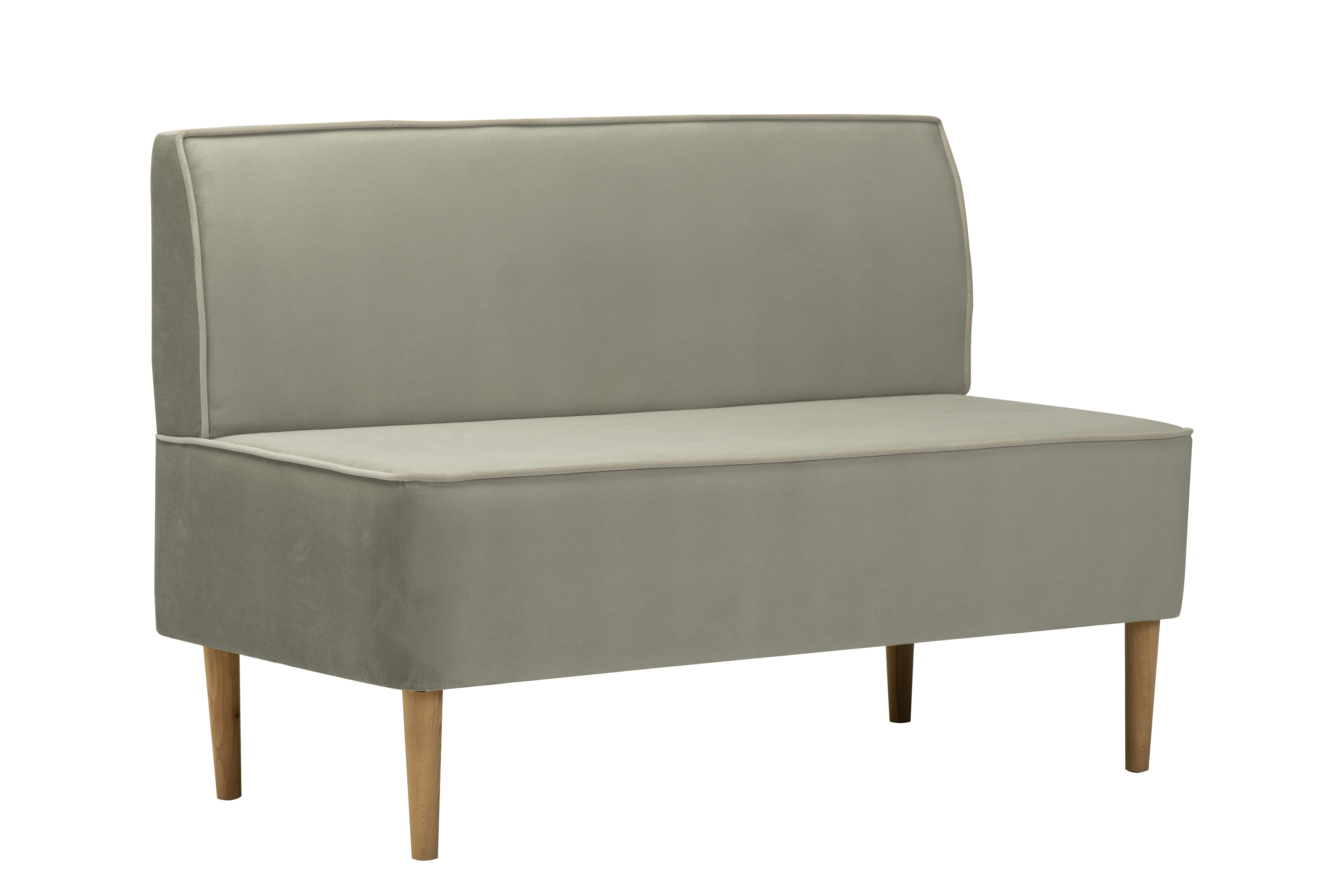 Изображение товара Диван Лагуна прямой велюр серый модульный с независимой комплектацией