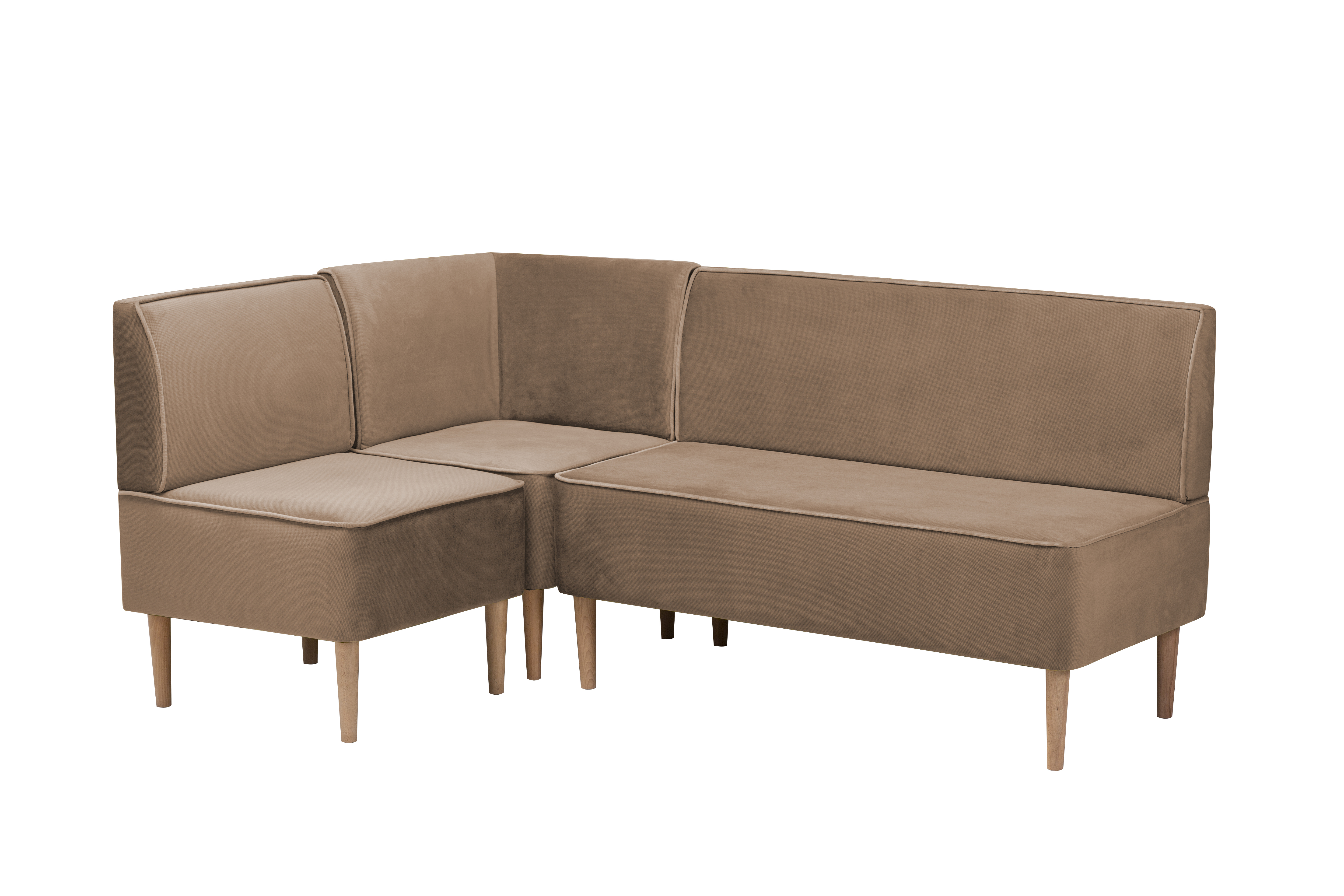 Изображение товара Модульный диван Лагуна коричневого цвета 180x82x120 см