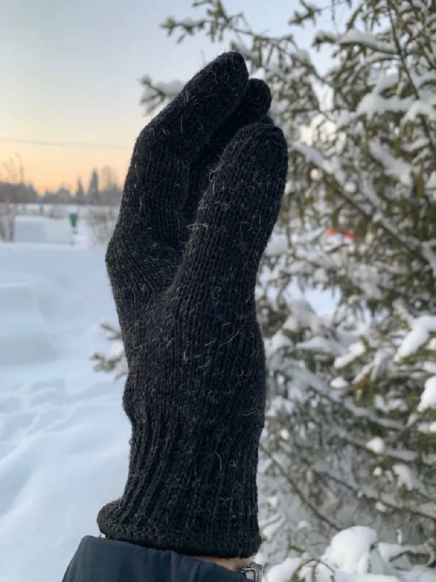 Изображение товара Полушерстяные утепленные перчатки Masterpro WINTER 7007-WINPVC-20 XL для защиты рук