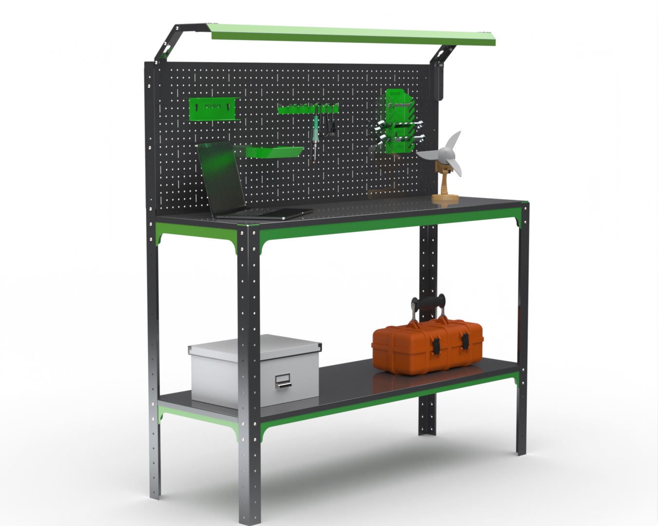 Изображение товара Стол-верстак Metalex Kit 204439 950x1000x400 мм, максимальная нагрузка до 260 кг