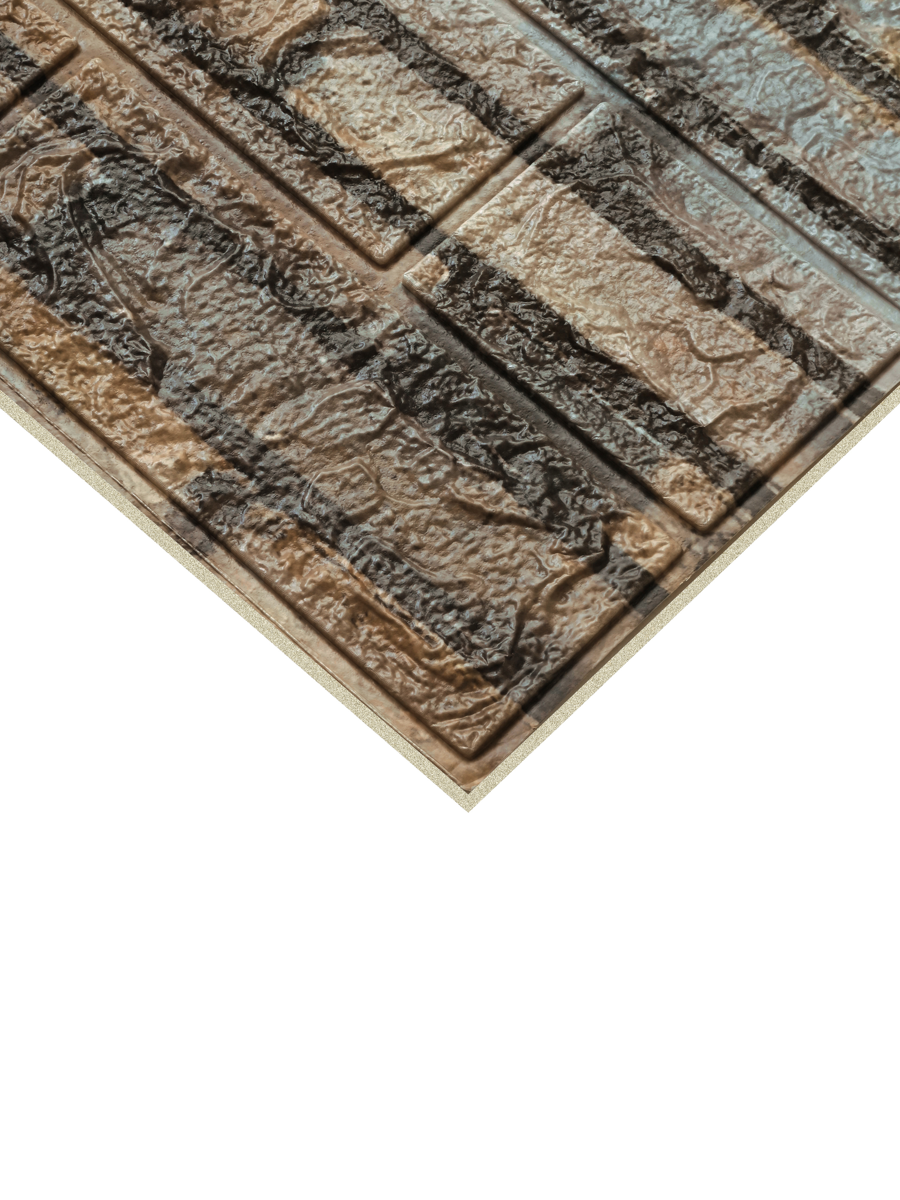 Изображение товара Комплект панелей ПВХ Lako decor Камень Мега кирпичная кладка 29 770x700x6мм 4.9м² 10шт Изображение товара Комплект панелей ПВХ Lako decor Камень Мега кирпичная кладка 29 770x700x6мм 4.9м² 10шт