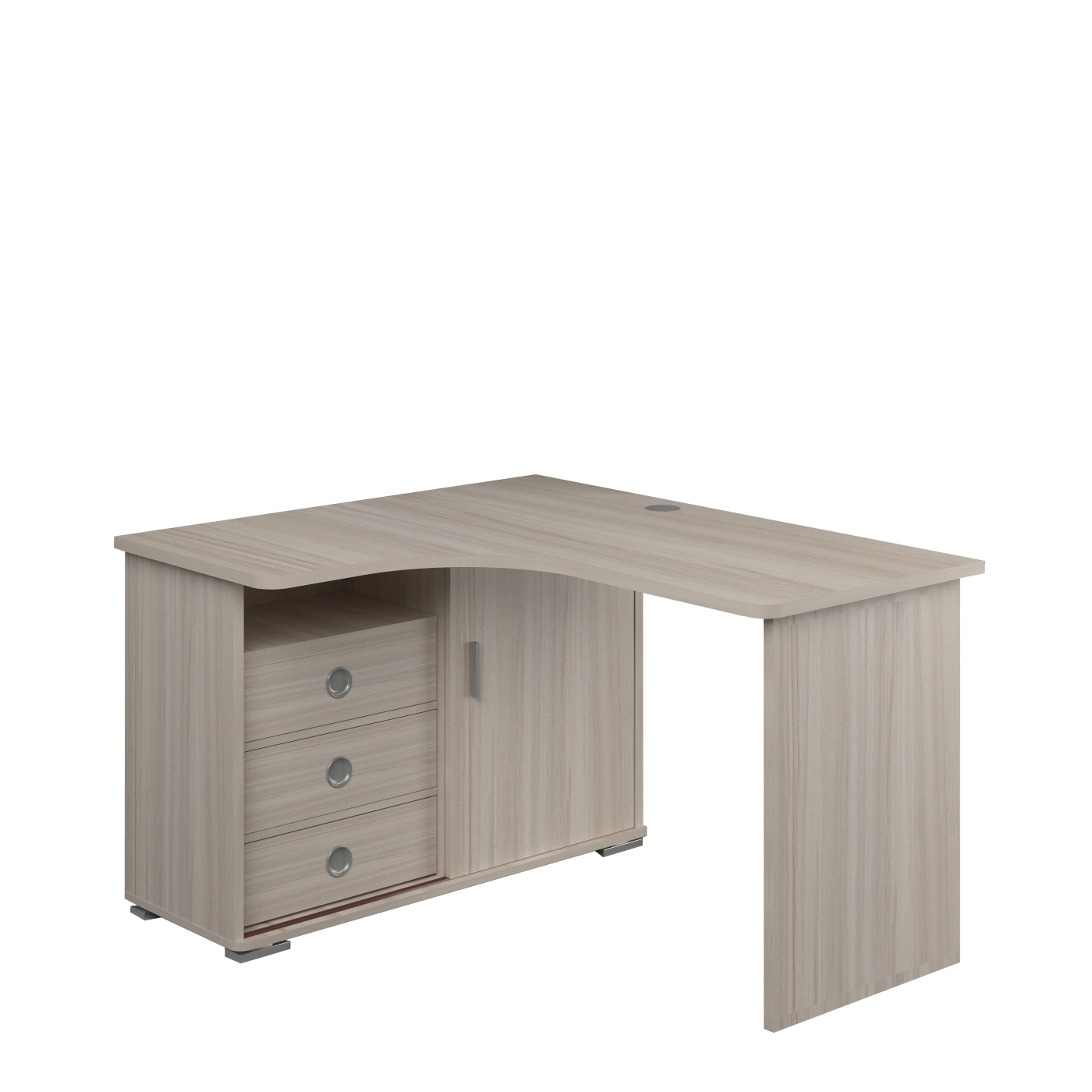 Изображение товара Стол Мэрдэс СР-135С К-ЛЕВ 116x75x130 см ЛДСП цвет карамель