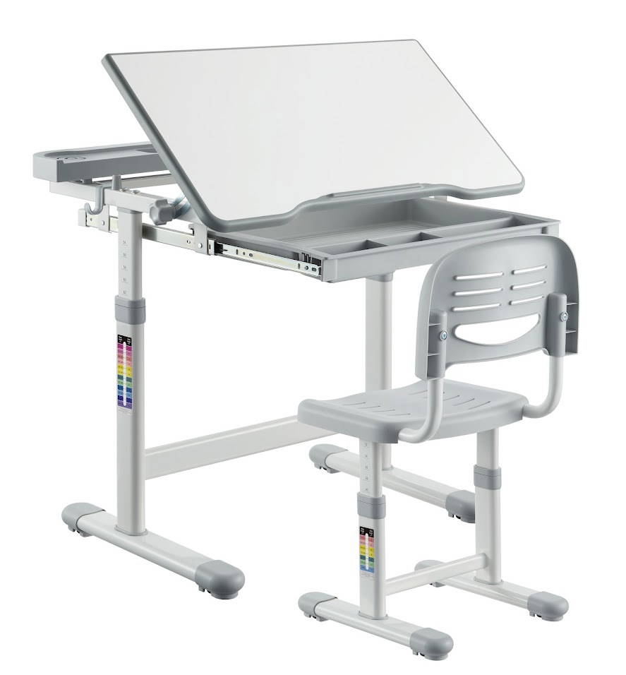 Изображение товара Стол Fundesk 222811 66.4x76x49.3 см металл и пластик цвет серый