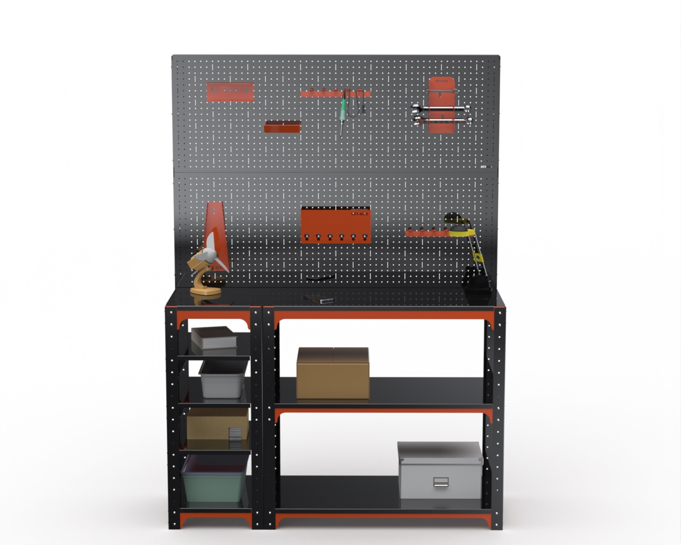 Изображение товара Стол-верстак Metalex Kit 204580 950x1600x400 мм