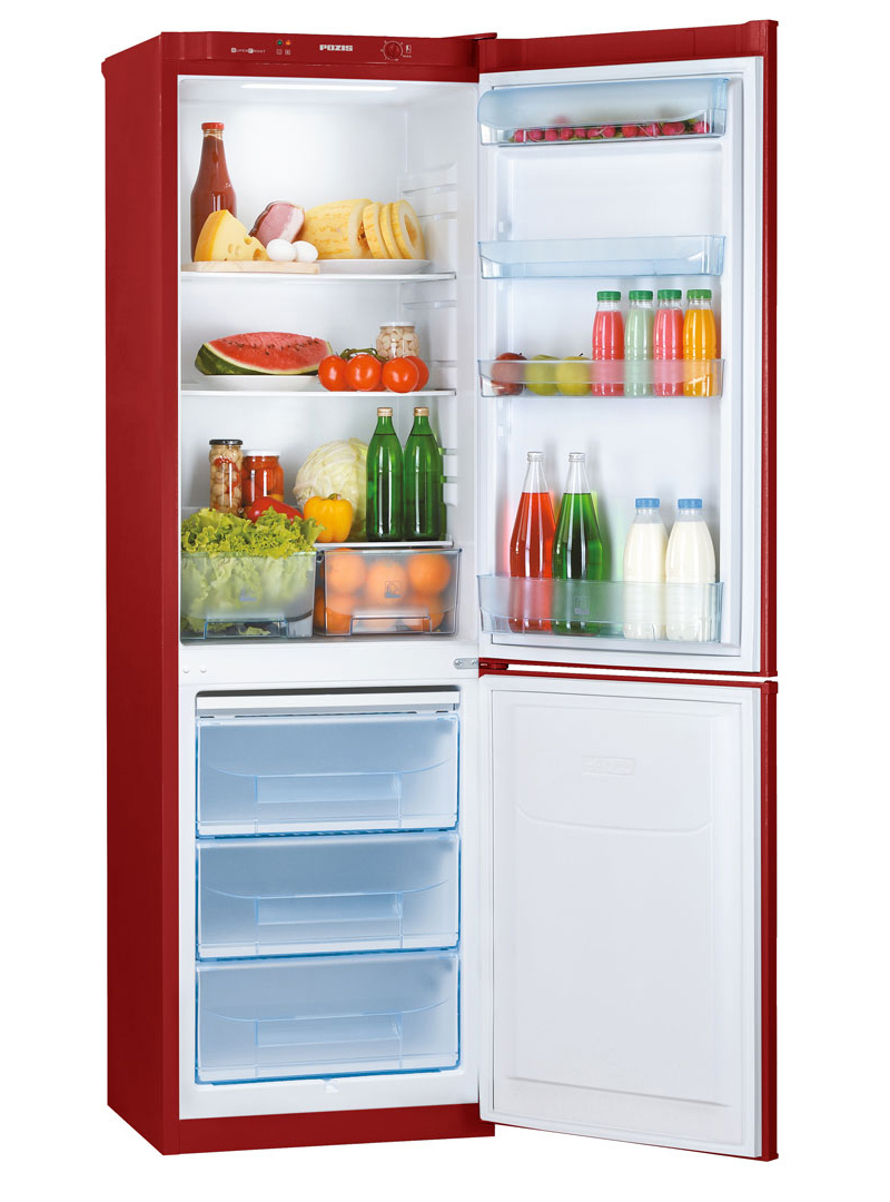 Изображение товара Отдельностоящий холодильник Pozis RK-149 рубиновый 60x196 см цвет красный