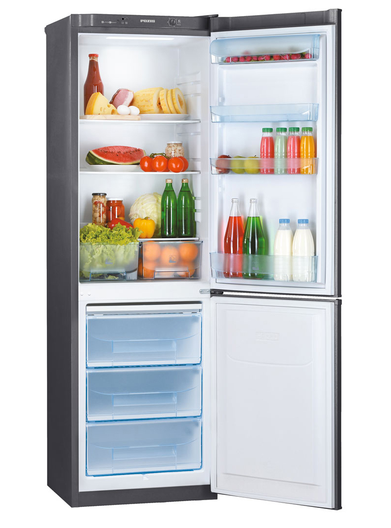 Изображение товара Отдельностоящий холодильник Pozis RK-149 графитовый 60x196 см с морозильной камерой снизу