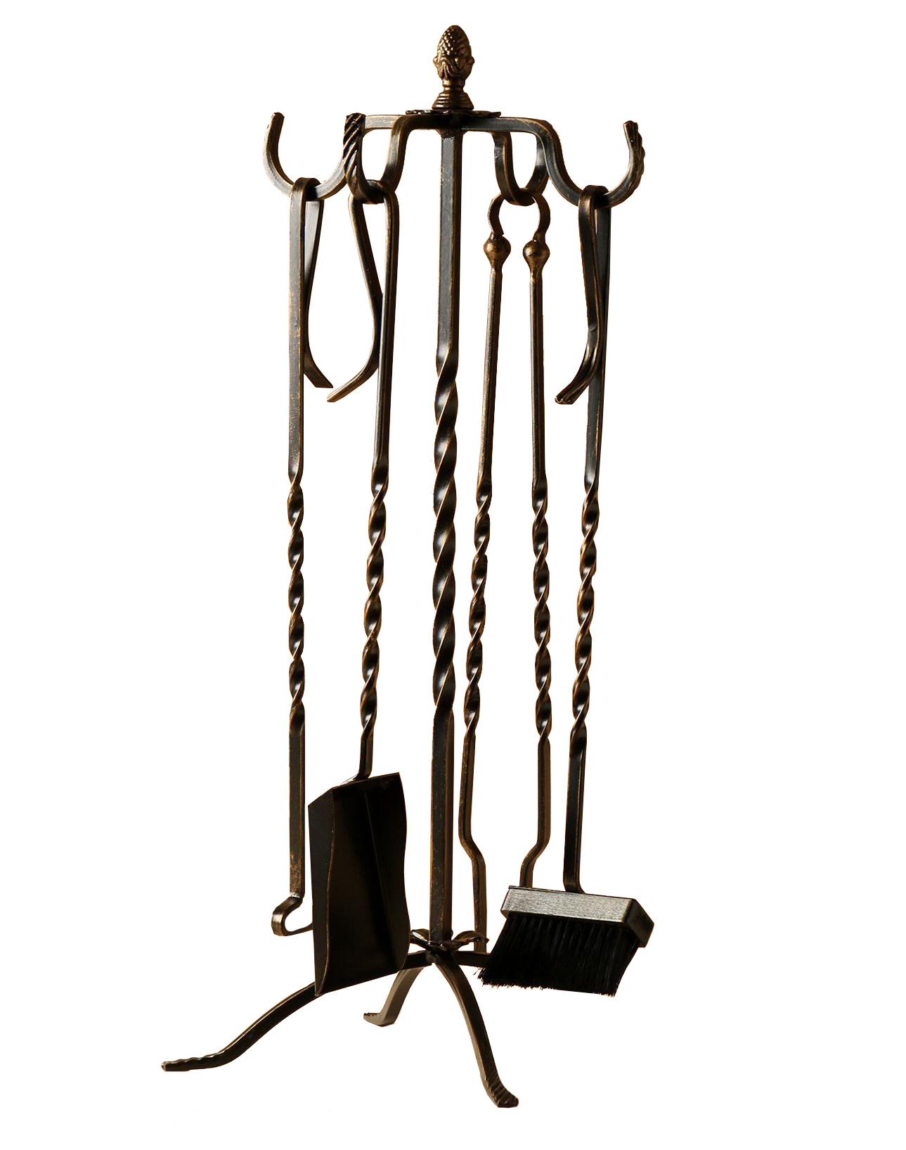 Изображение товара Каминный набор GRATAR КН-6-3 с стойкой и инструментами для ухода за камином