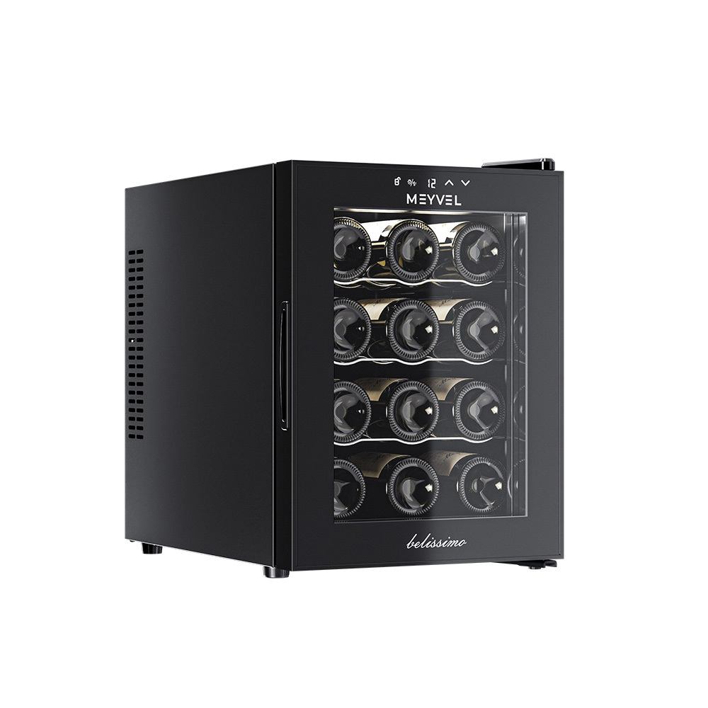 Изображение товара Винный шкаф Meyvel 35х48х51 см 12 бутылок цвет черный