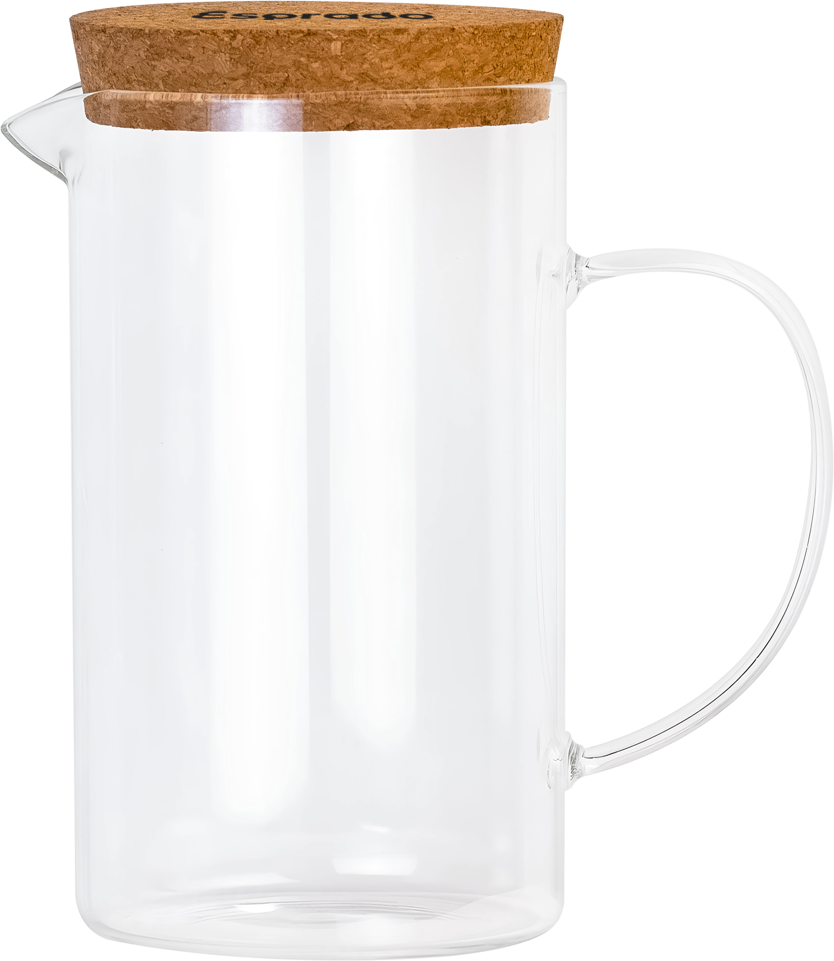 Изображение товара Кувшин 0.9 л стекло с крышкой Esprado Corteza прозрачный