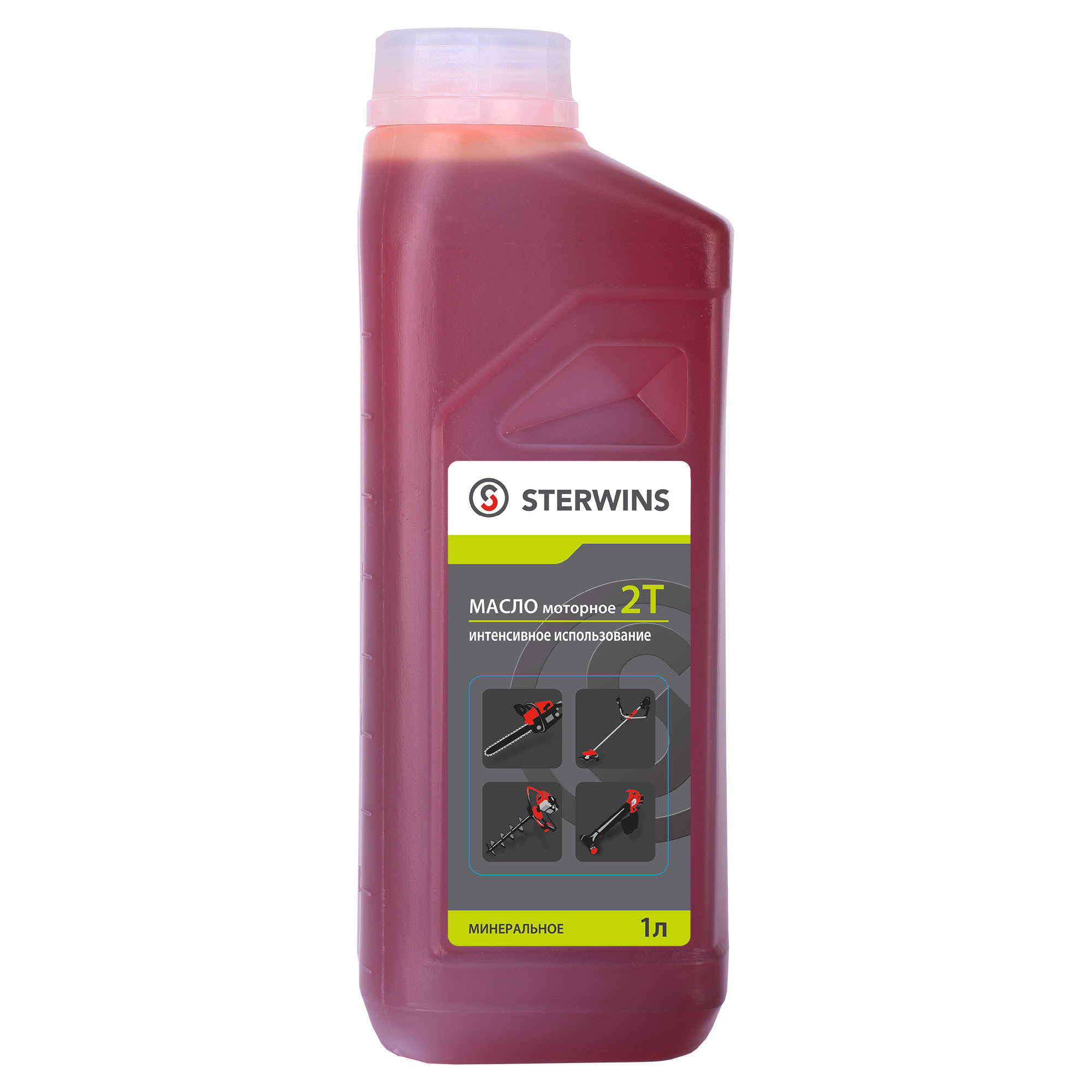 Изображение товара Масло моторное 2Т Sterwins минеральное 1л для двухтактных двигателей