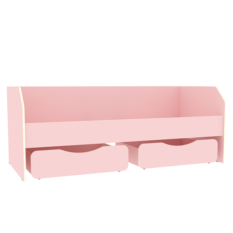 Изображение товара Детская кровать с ящиками Кариви Сказка 194x75x85 см розовая из ЛДСП