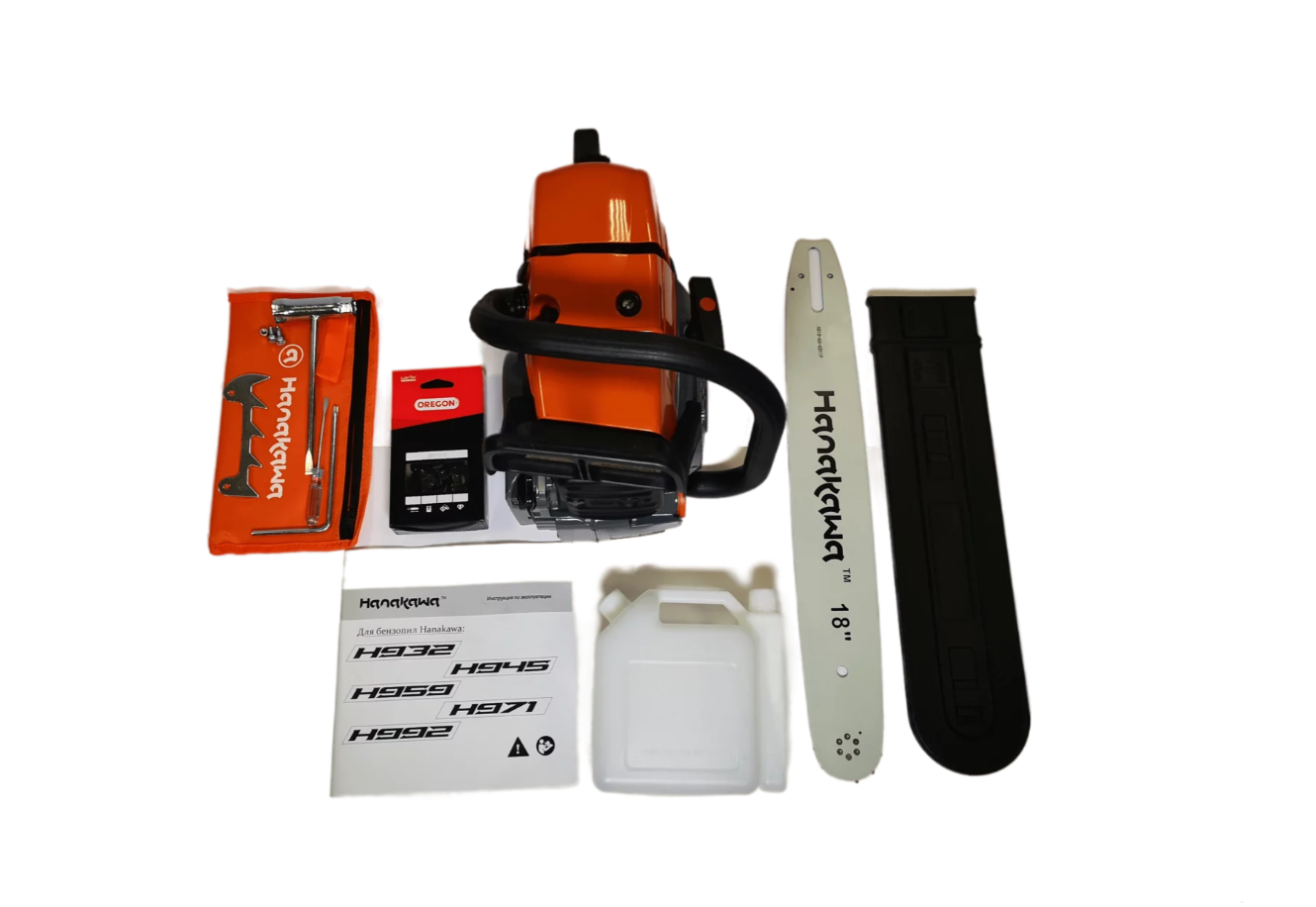 Изображение товара Бензопила HANAKAWA H959 45 см 4.2 л.с. цепная пила бензиновая