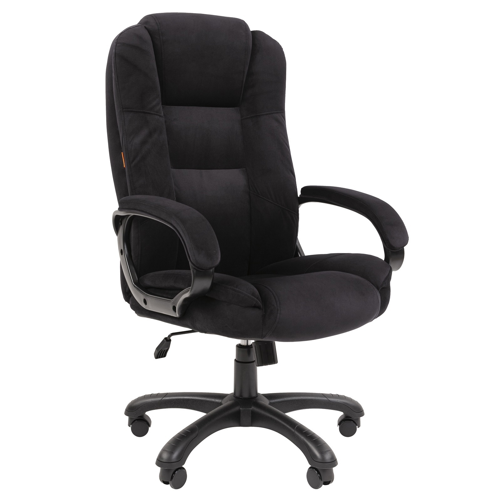 Изображение товара Офисное кресло Chairman HOME 600 черное велюр для длительной работы