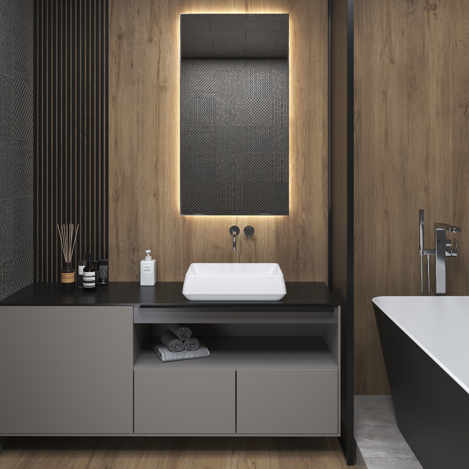 Изображение товара Лавиния Бохо раковина 50см белая глянцевая керамика для ванной