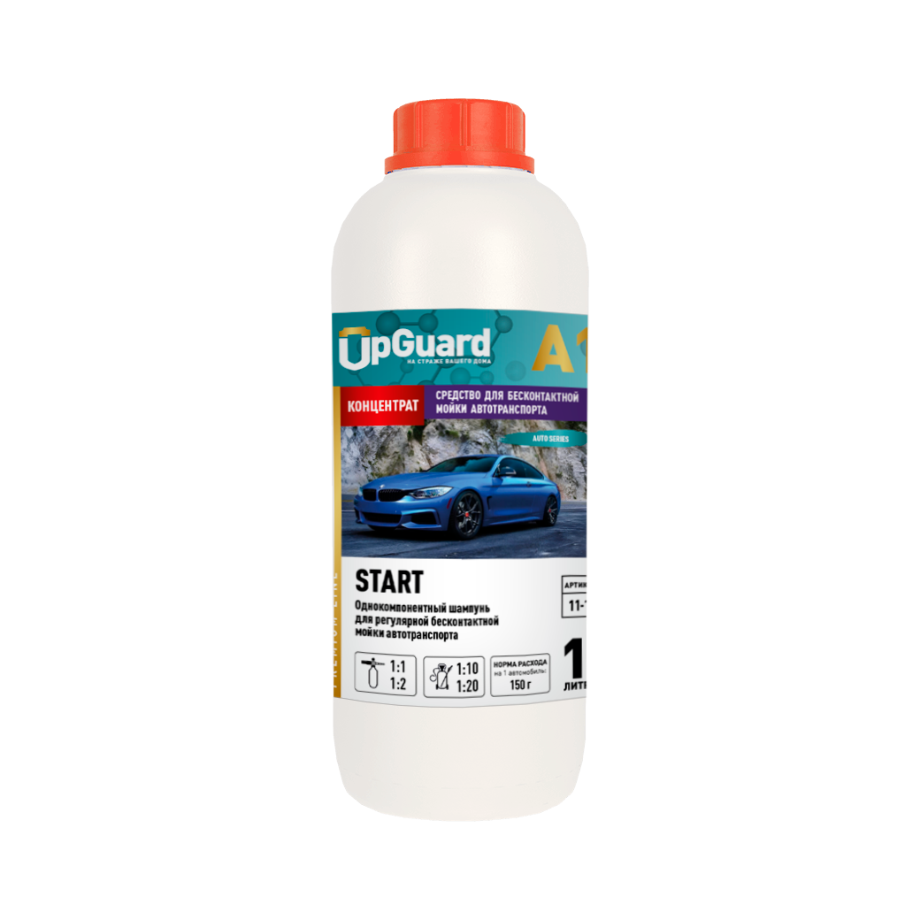 Изображение товара Автошампунь UpGuard A1 Start для бесконтактной автомойки 1 л