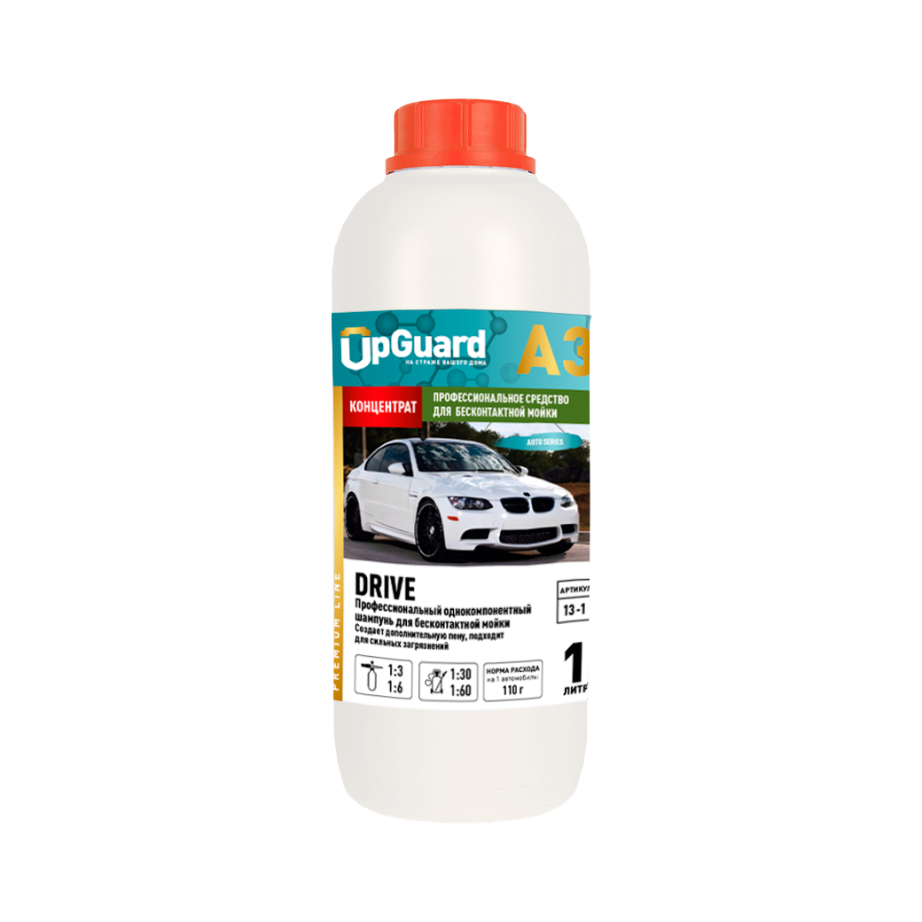 Изображение товара Автошампунь усиленный UpGuard A3 Drive для бесконтактной мойки 1 л