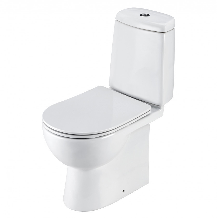 Изображение товара Унитаз-компакт Santek Аксель с микролифтом двойной смыв белый
