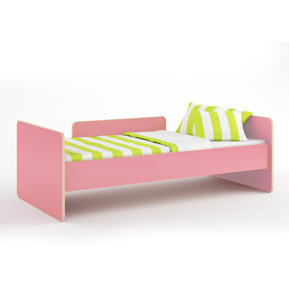 Изображение товара Детская кровать Кариви Сказка 185x61x90 см из ЛДСП розовая