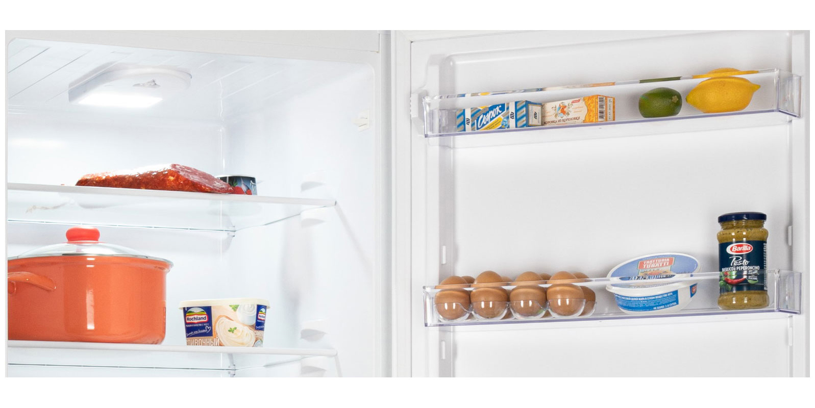 Изображение товара Отдельностоящий холодильник NORDFROST NRB 152 R 320 л красный с морозильной камерой низкое ШУМ 40 д