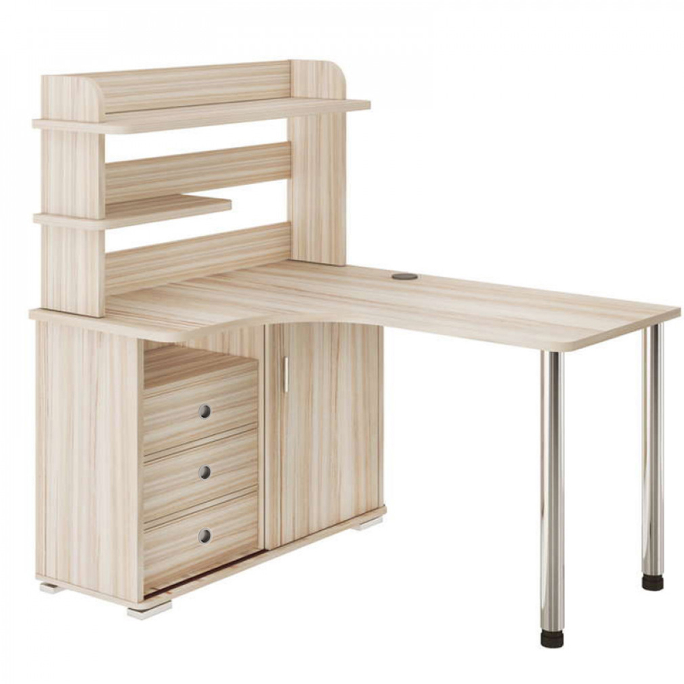 Изображение товара Стол Мэрдэс СР-145М К-ЛЕВ 116x139x140 см ЛДСП цвет карамель