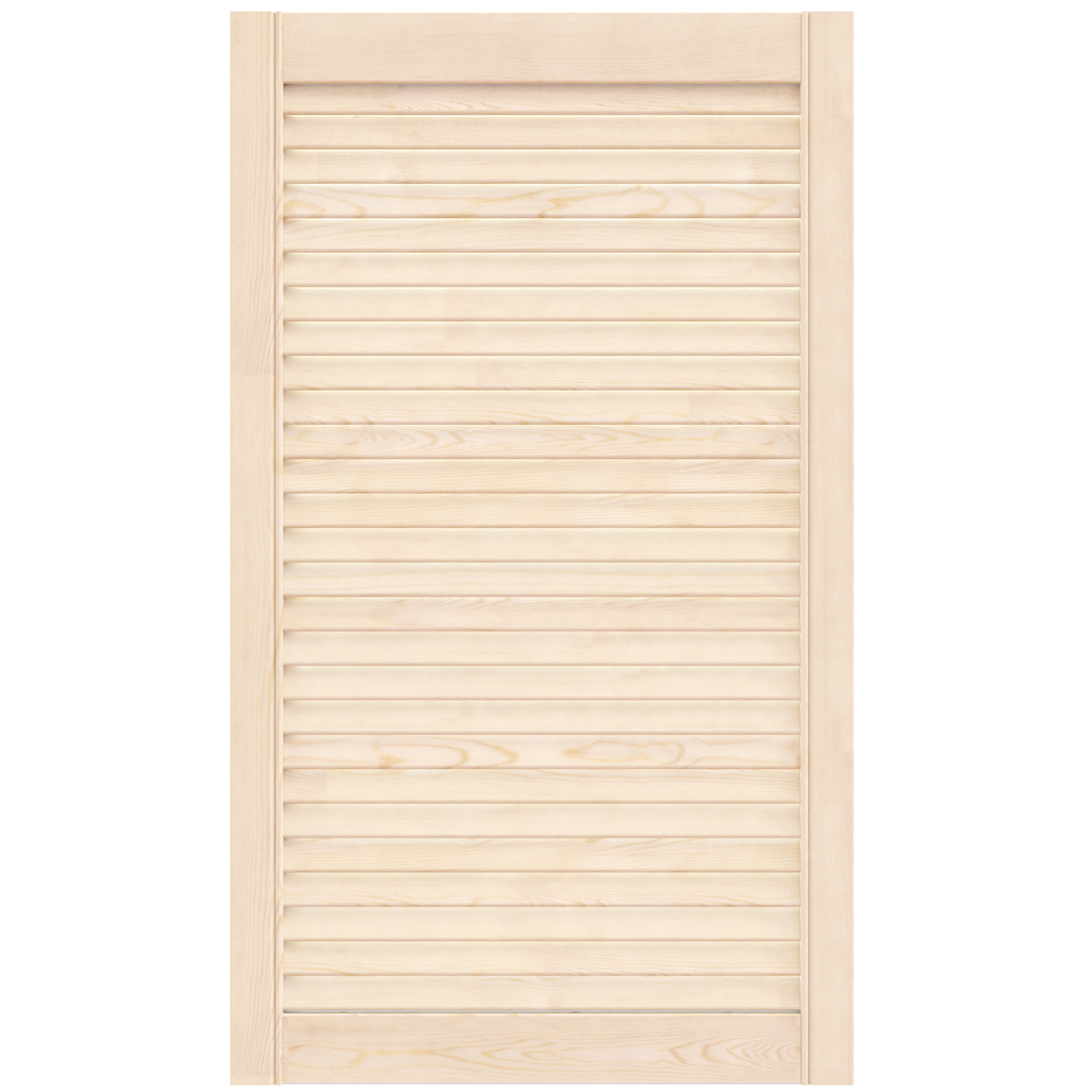 Изображение товара Жалюзийная деревянная дверь Timber&Style 850x494x20 мм сосна Экстра