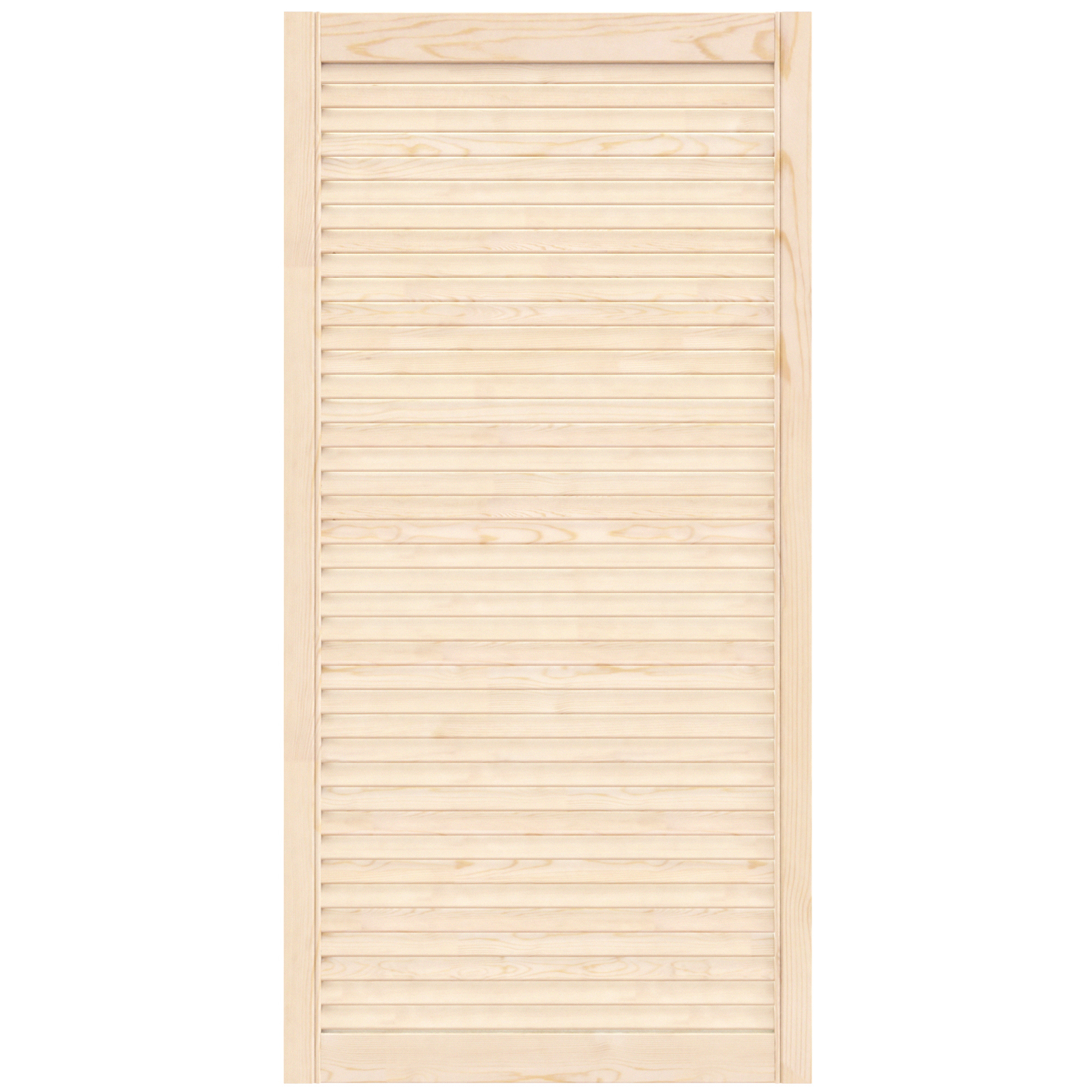 Изображение товара Жалюзийная деревянная дверь Timber&Style 1205x594x20 мм сосна