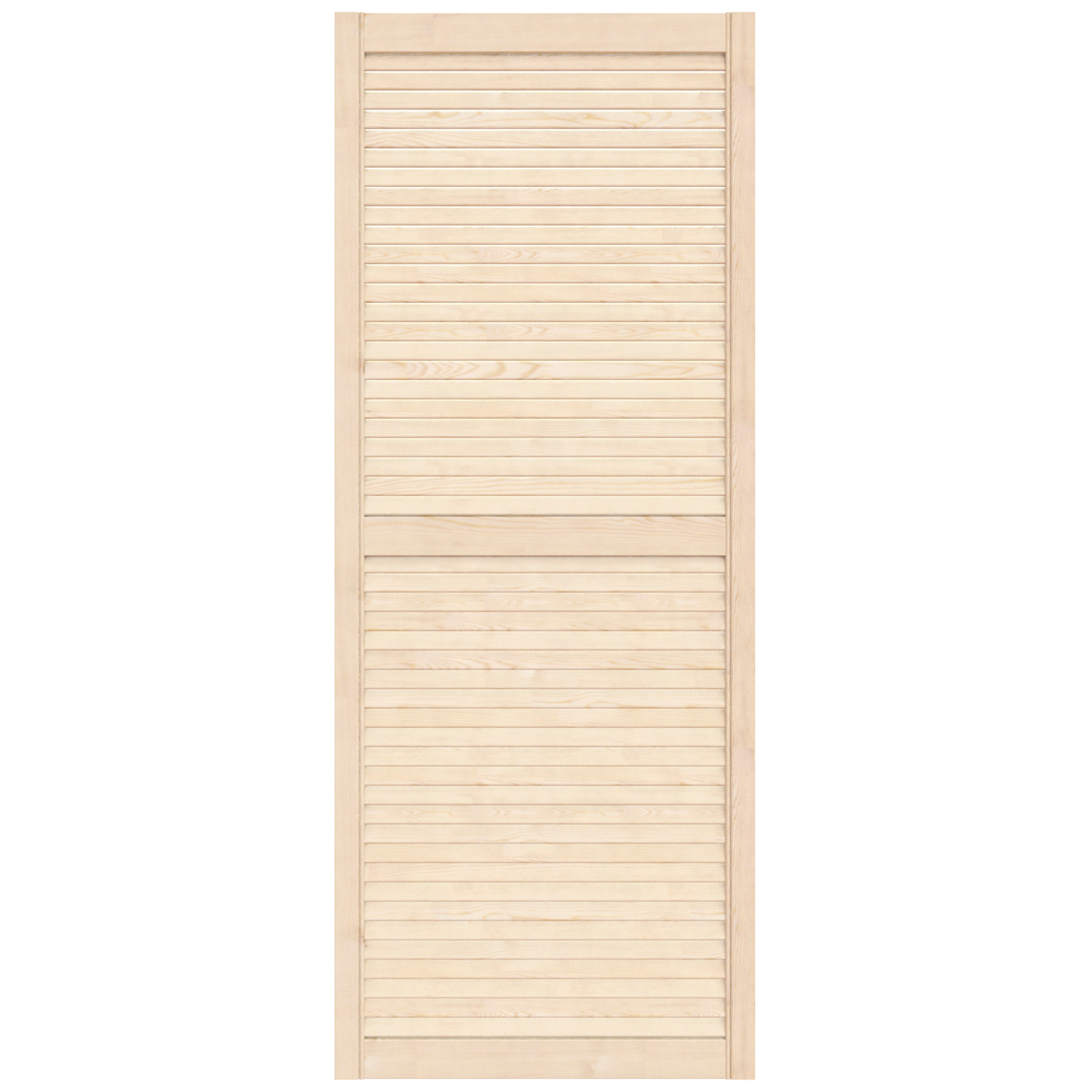 Изображение товара Жалюзийная дверь Timber&Style из сосны 1505х594х20 мм для мебели и вентиляции