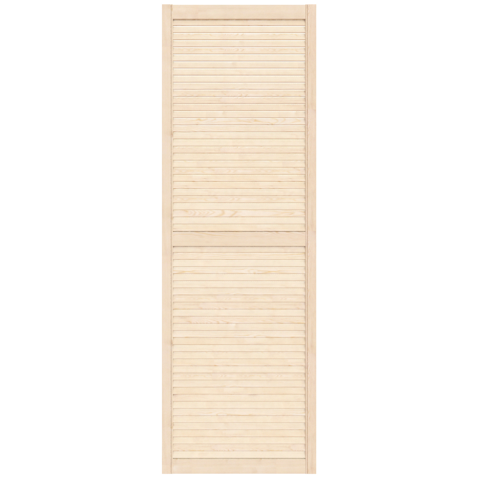 Изображение товара Жалюзийная дверь Timber&Style 1805x594x20 мм сосна Экстра натуральное дерево
