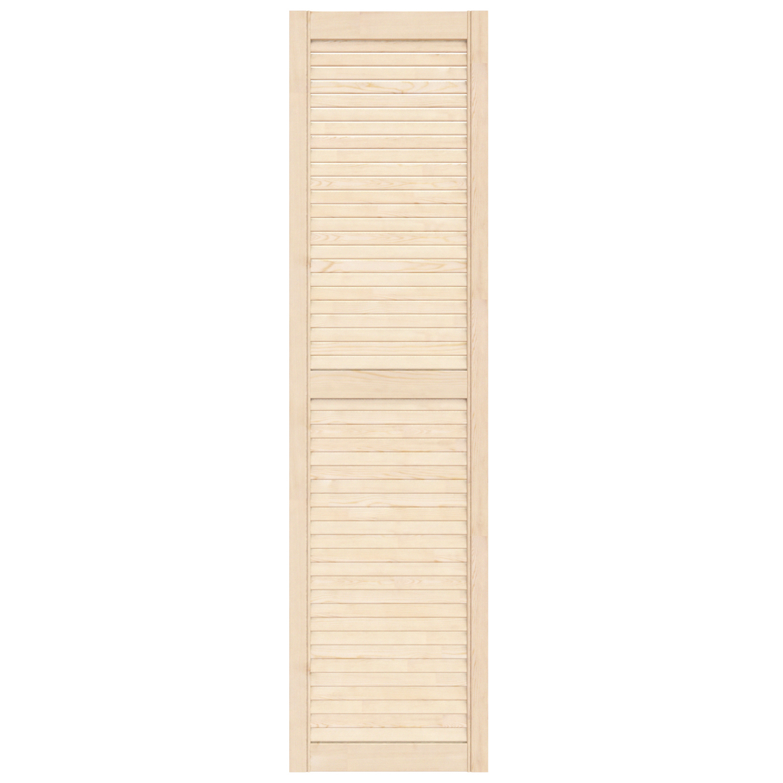 Изображение товара Жалюзийная дверь Timber&Style 1505x394x20 мм сосна натуральное дерево