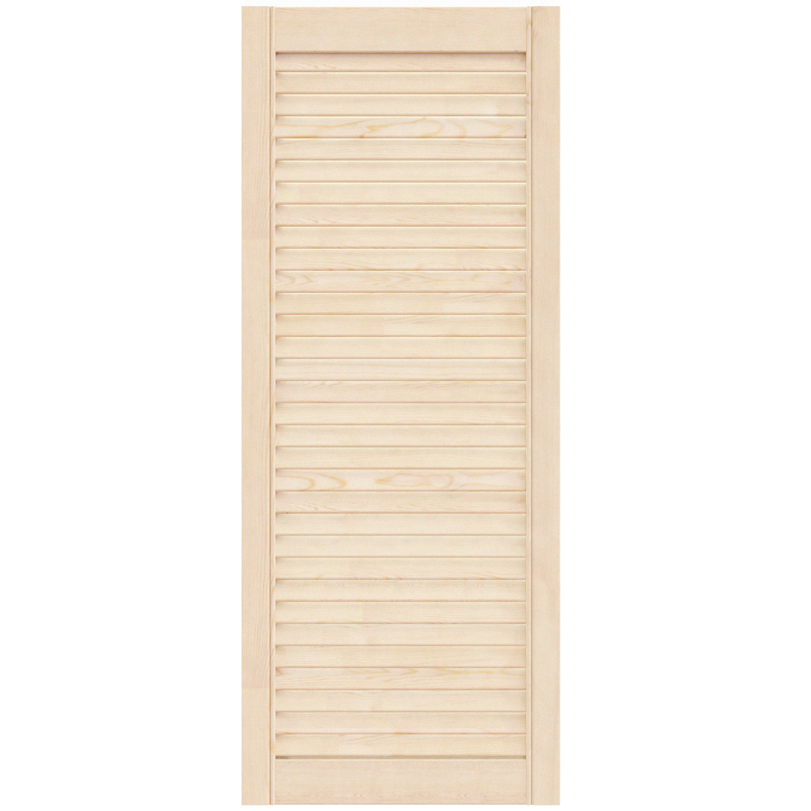Изображение товара Жалюзийная дверь Timber&Style 985x394 мм сосна сорт Экстра натуральное дерево